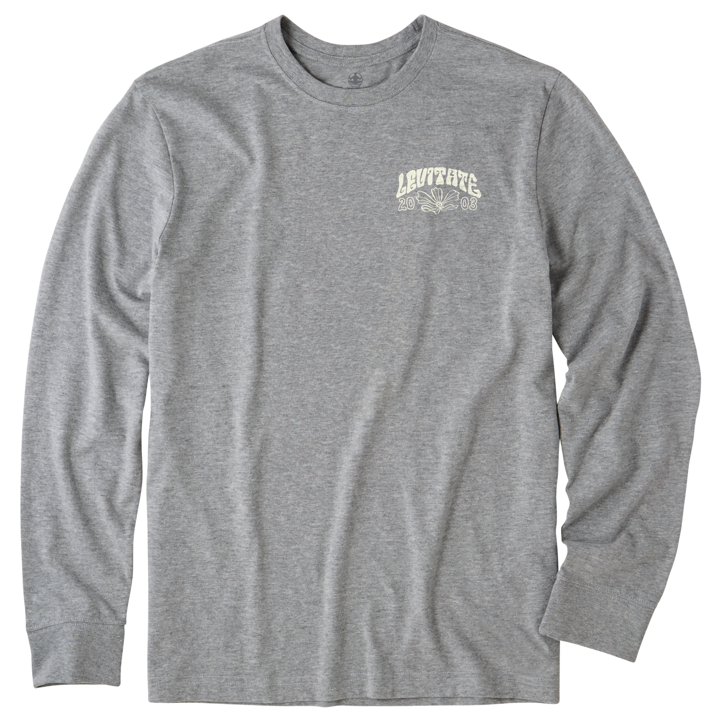 Men's In The Curl Long Sleeve Premium Tee - Levitate