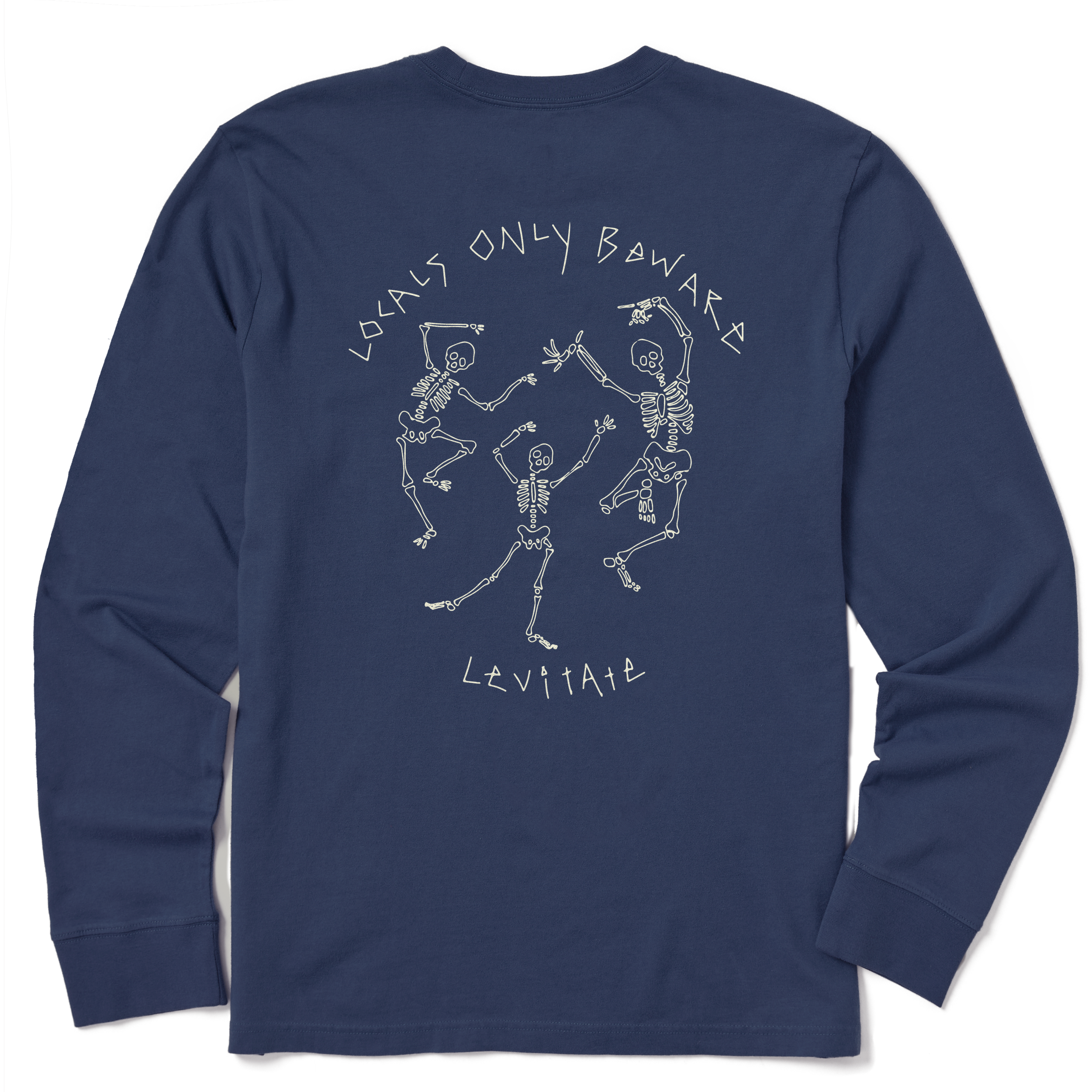 Men's Locals Only Long Sleeve Premium Tee - Levitate