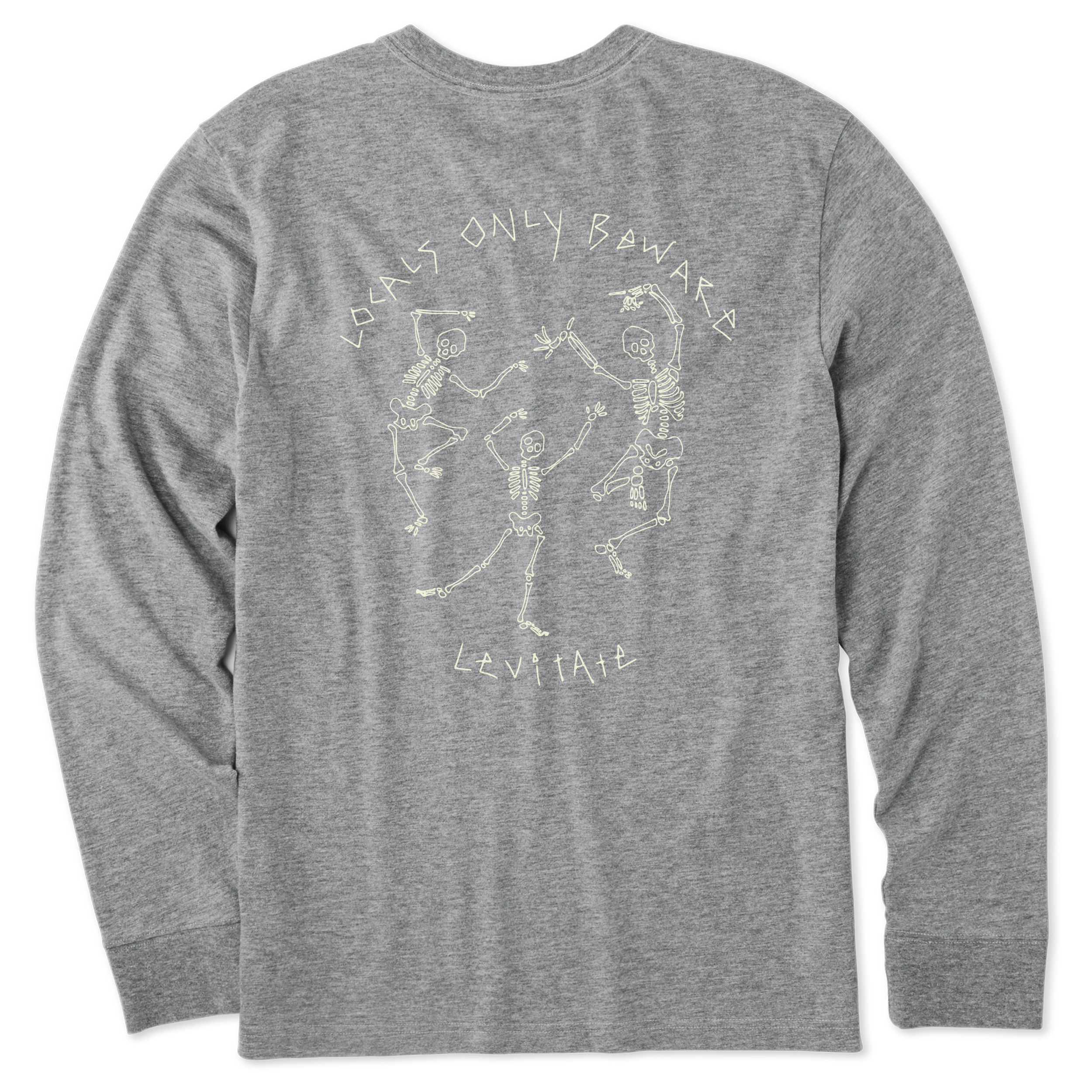 Men's Locals Only Long Sleeve Premium Tee - Levitate