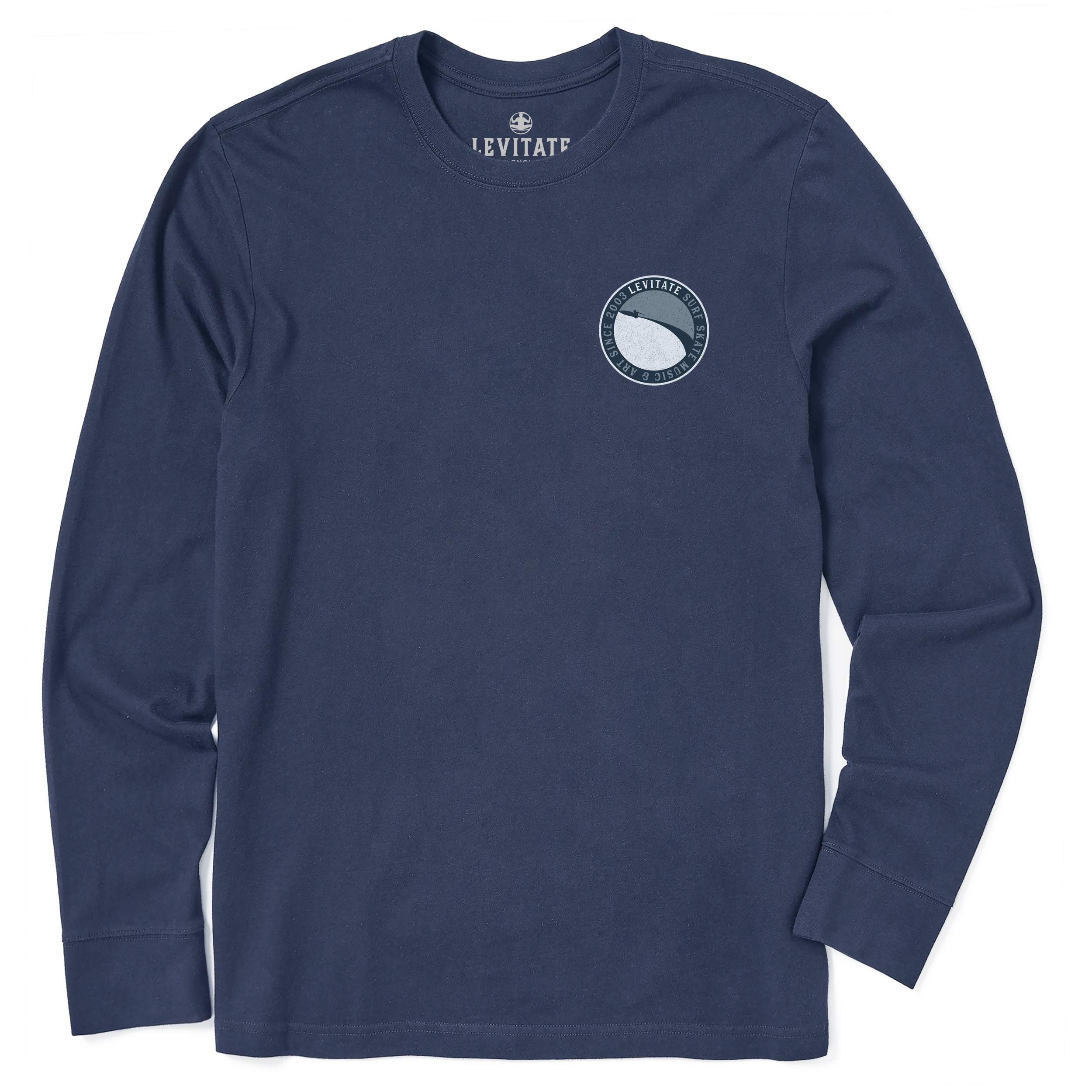 Men's Cutback Long Sleeve Premium Tee - Levitate