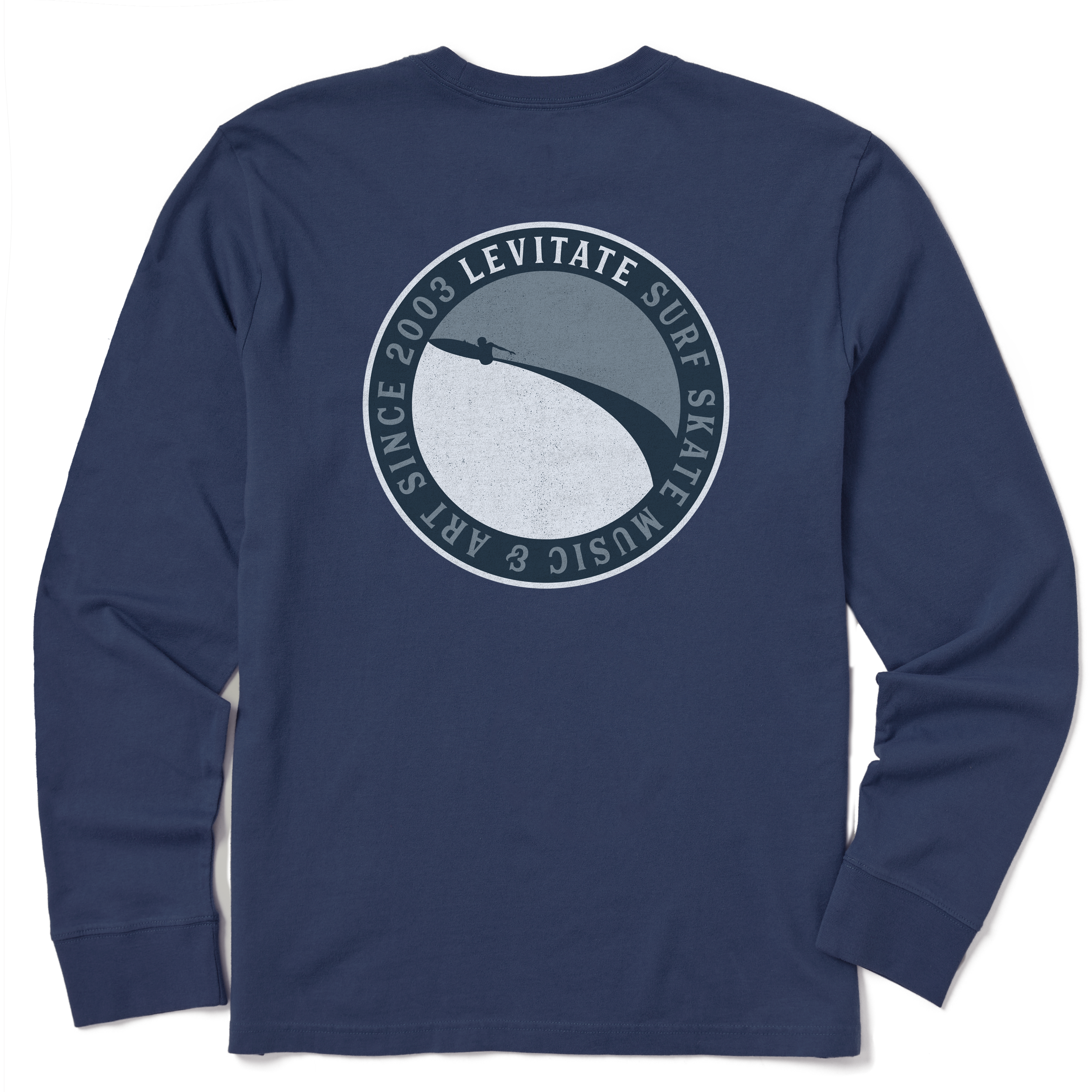 Men's Cutback Long Sleeve Premium Tee - Levitate