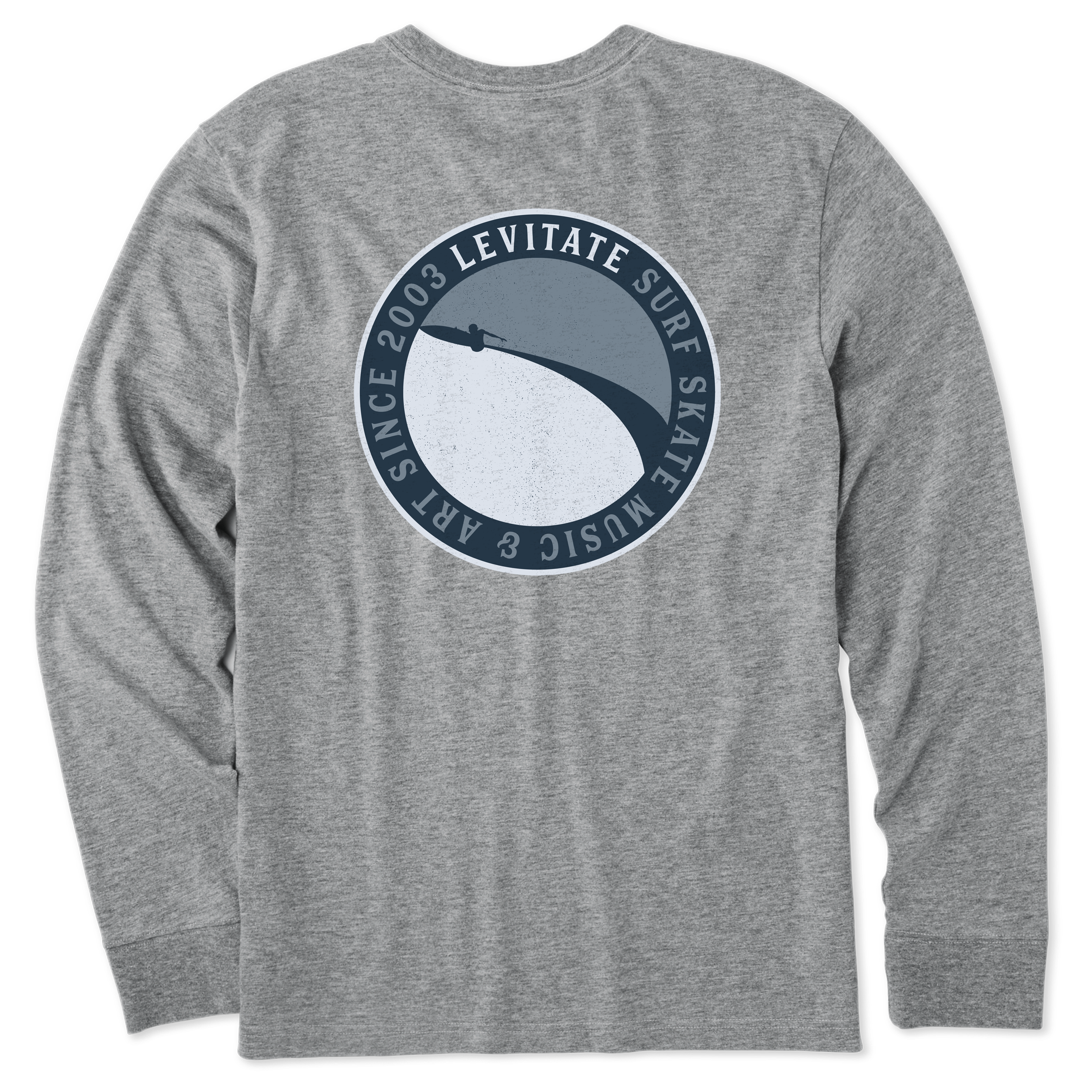 Men's Cutback Long Sleeve Premium Tee - Levitate