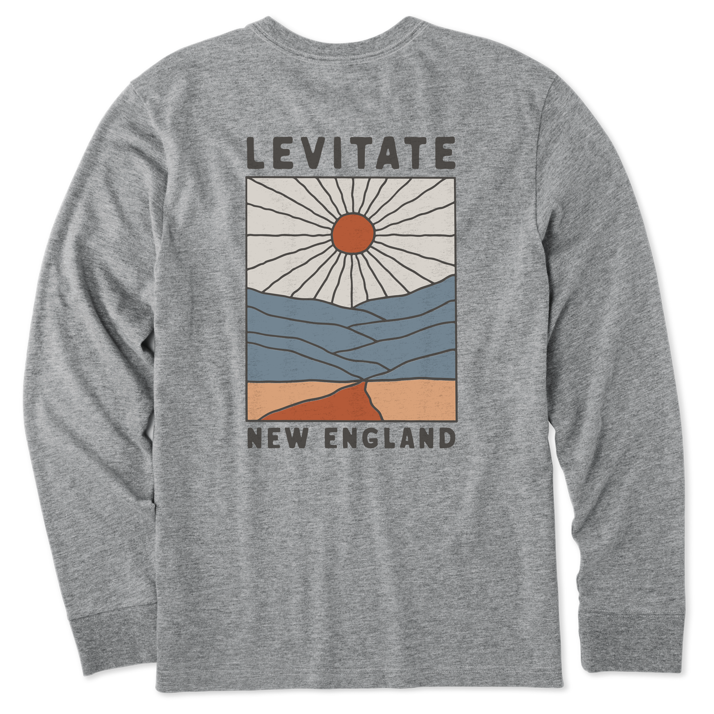 Men's Stainglass Long Sleeve Premium Tee - Levitate