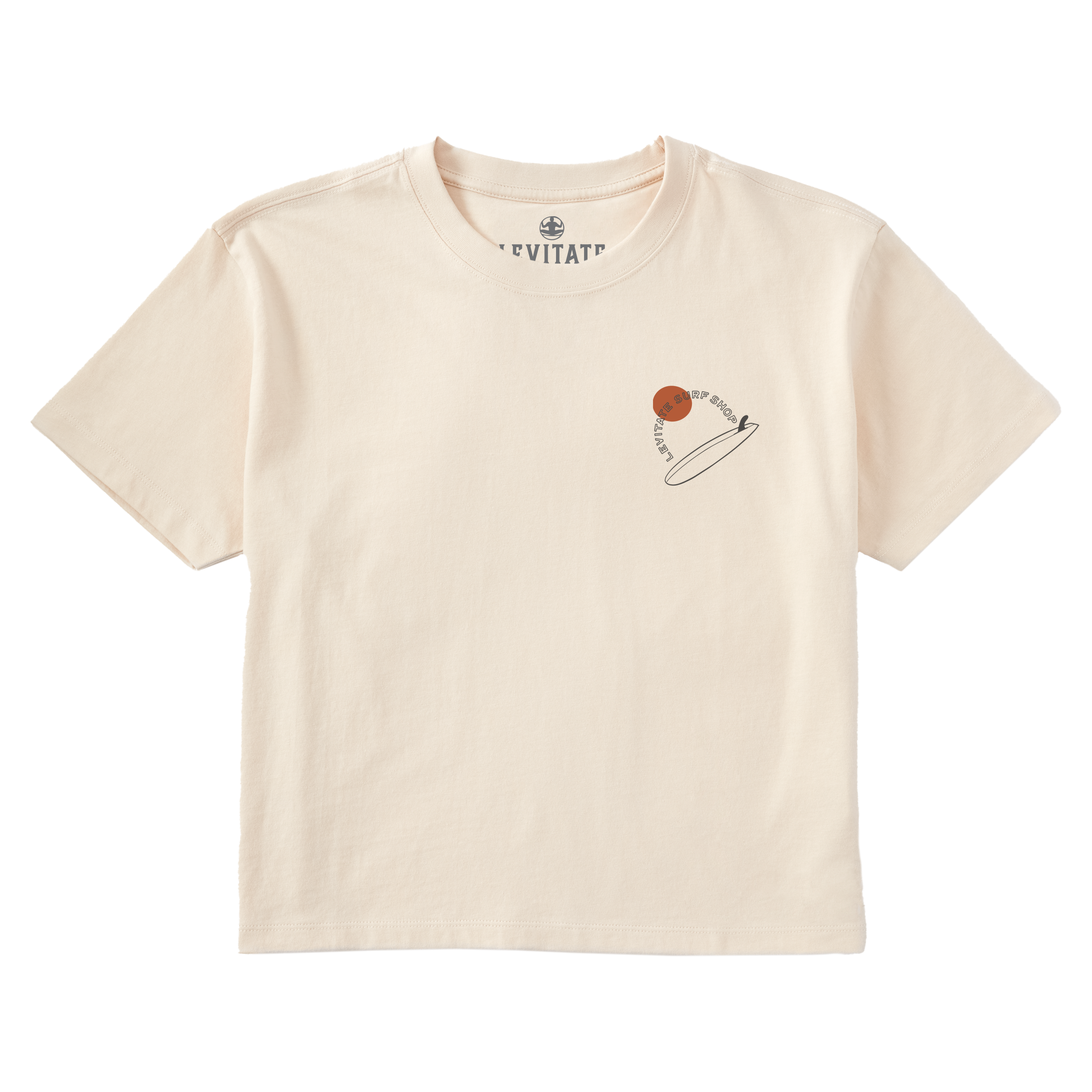 Women's Single Fin Club Short Sleeve Premium Tee - Levitate