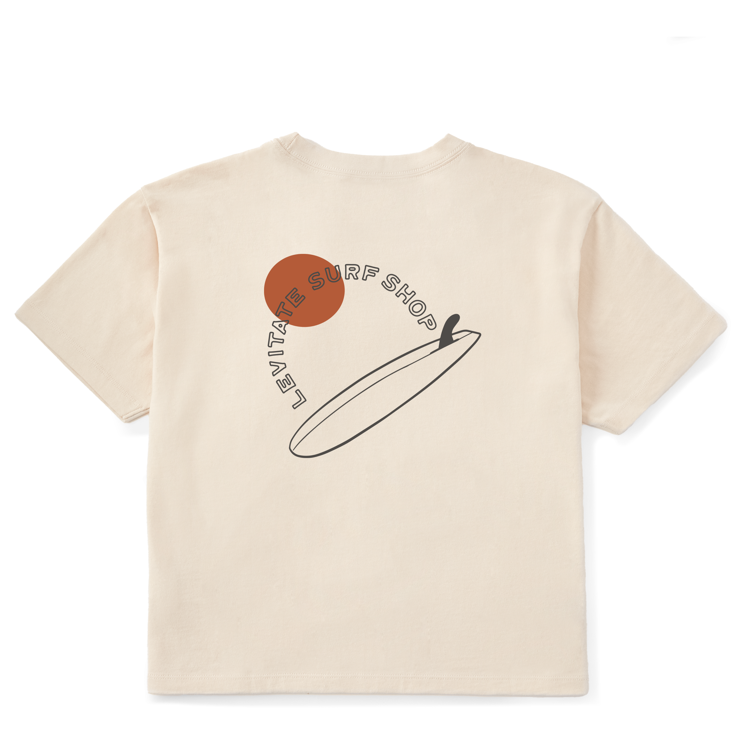Women's Single Fin Club Short Sleeve Premium Tee - Levitate