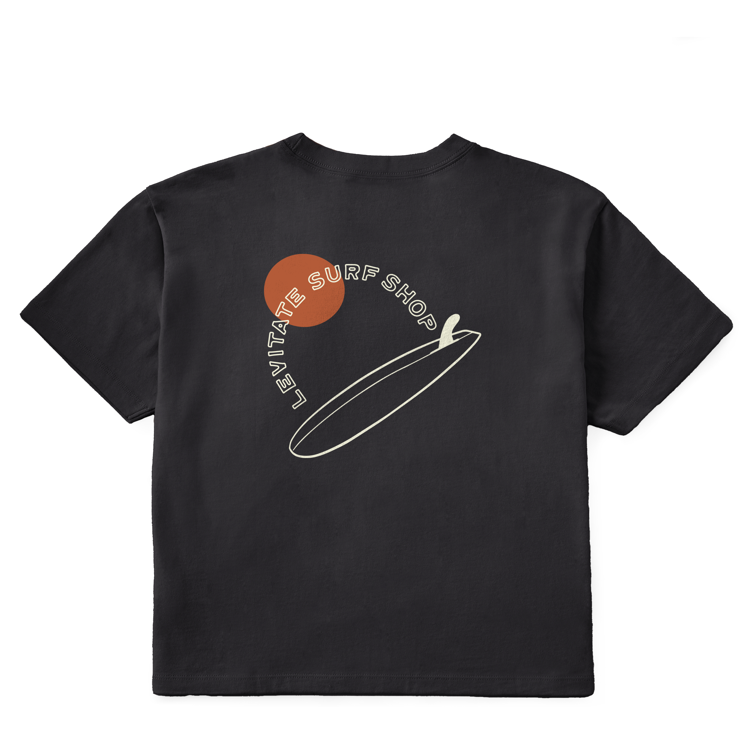 Women's Single Fin Club Short Sleeve Premium Tee - Levitate