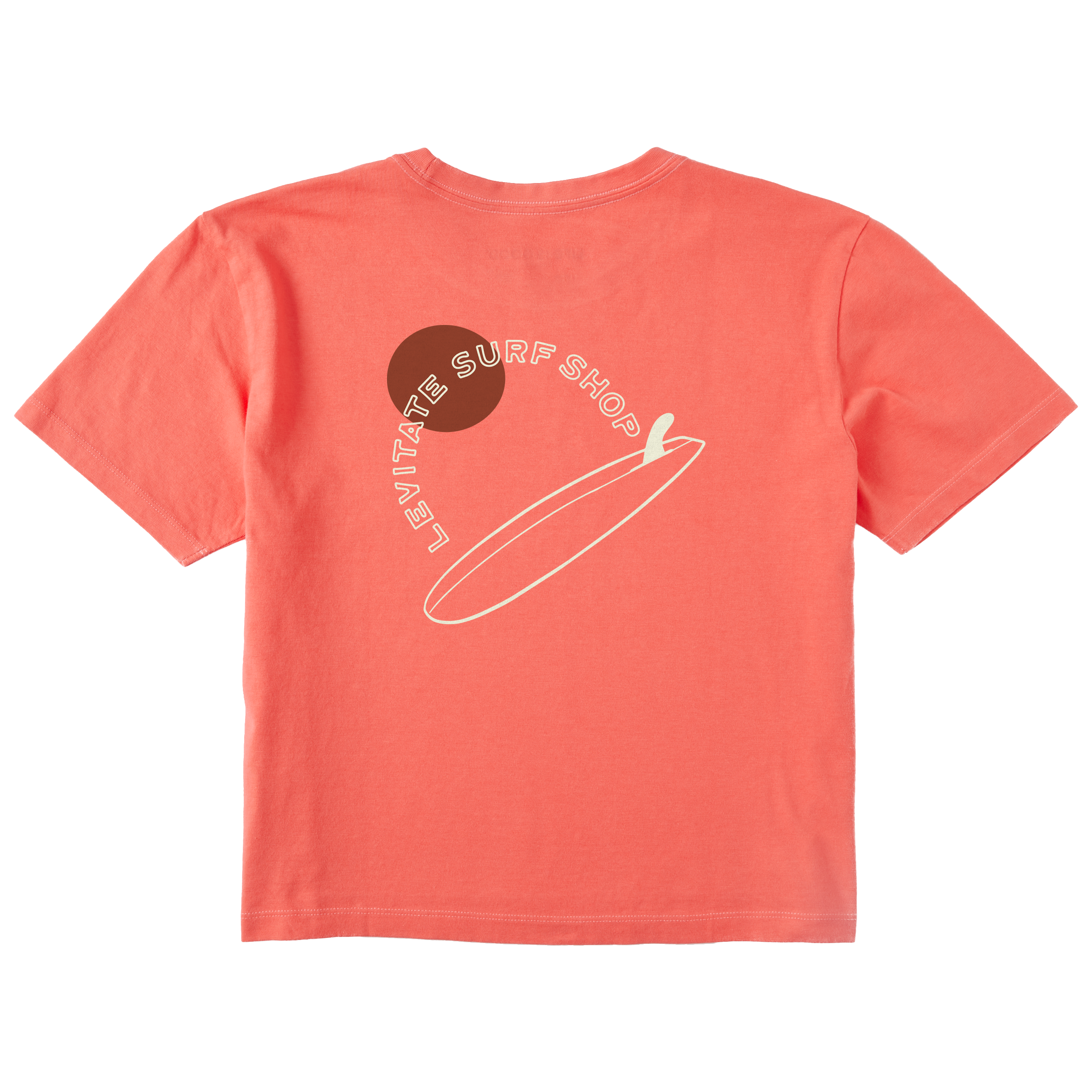 Women's Single Fin Club Short Sleeve Premium Tee - Levitate