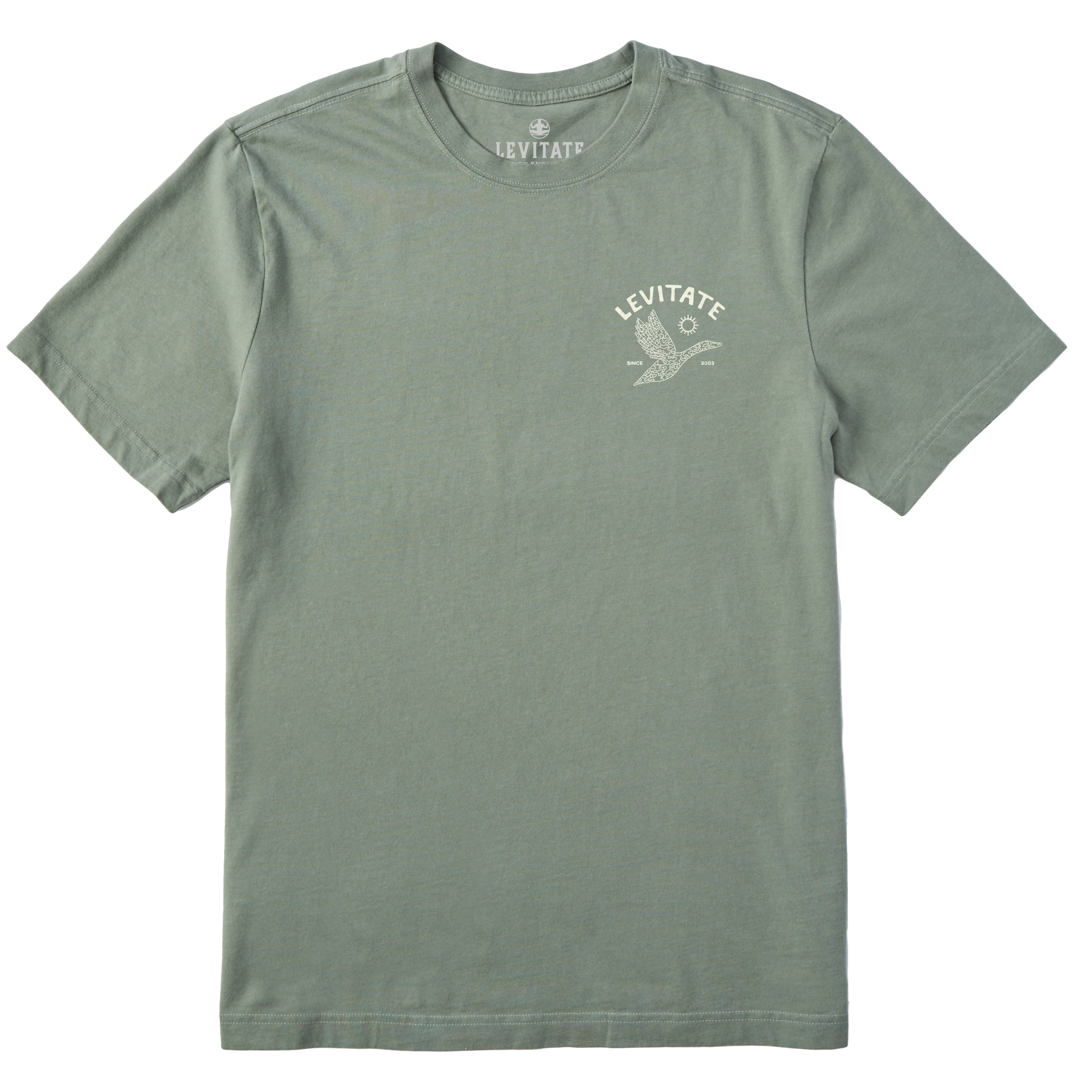 Men's Camo Duck Short Sleeve Premium Tee - Levitate