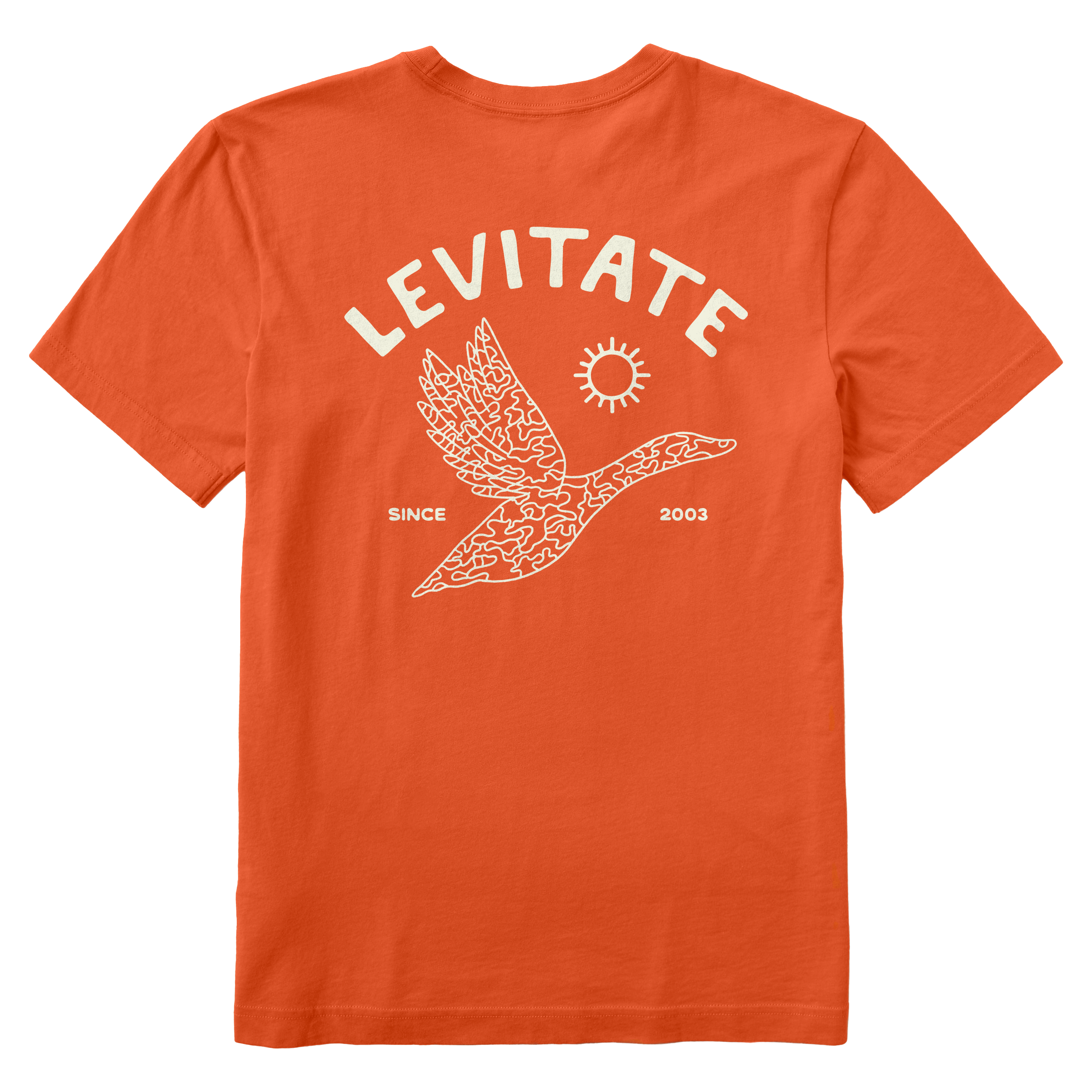 Men's Camo Duck Short Sleeve Premium Tee - Levitate