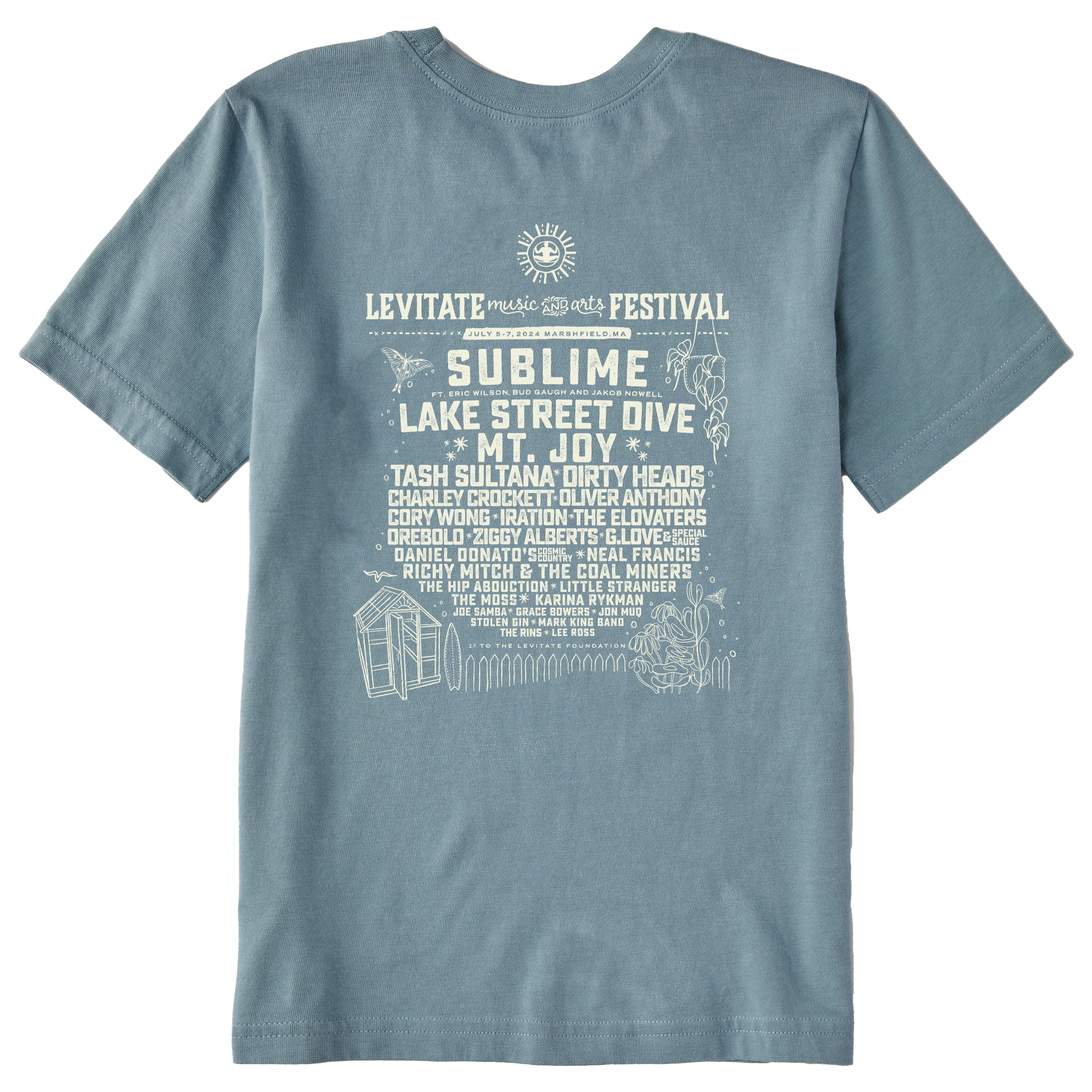 Men's LMF Line Up 24 Short Sleeve Premium Tee - Levitate