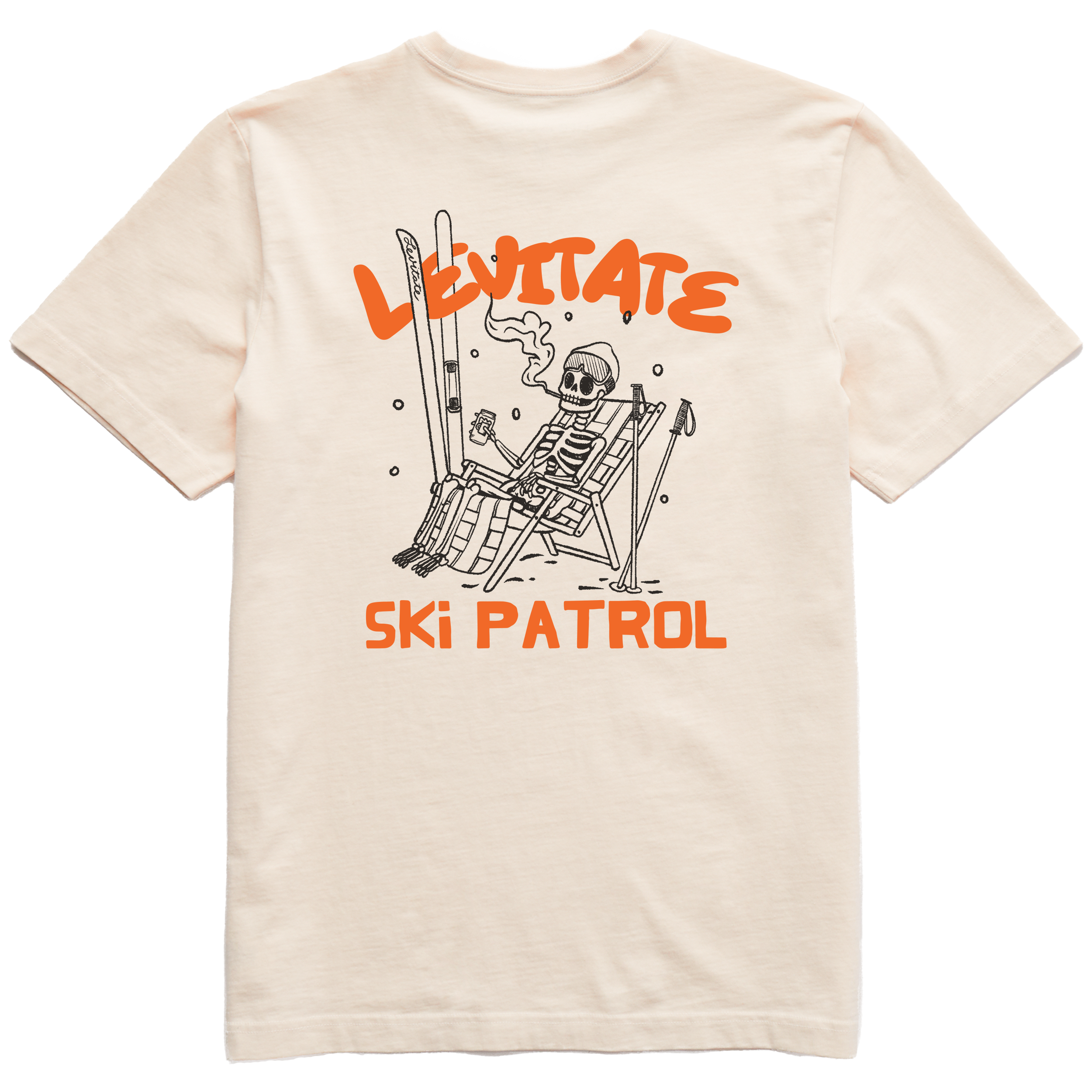 Men's Ski Patrol Short Sleeve Premium Tee - Levitate
