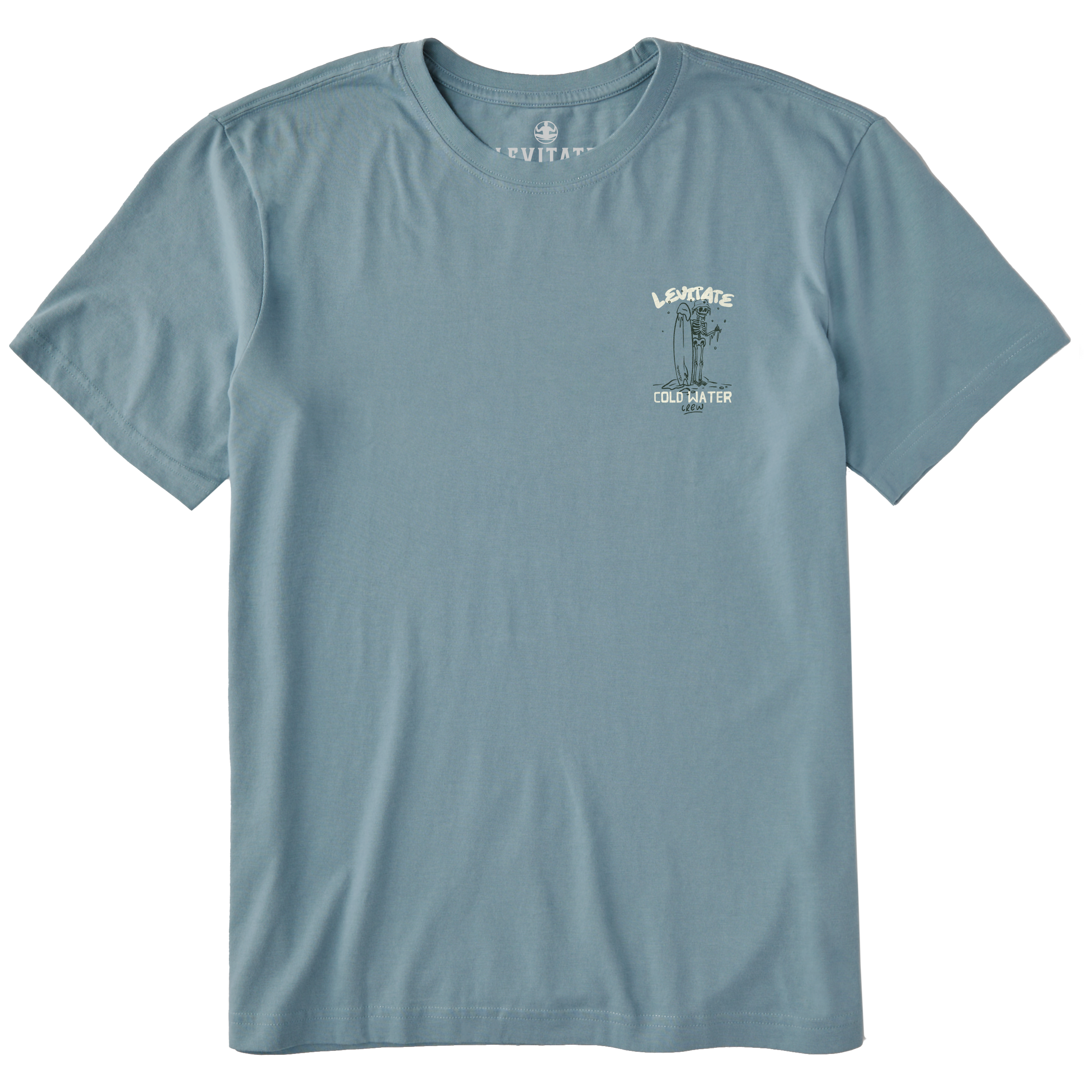 Men's Cold Water Crew Short Sleeve Premium Tee - Levitate