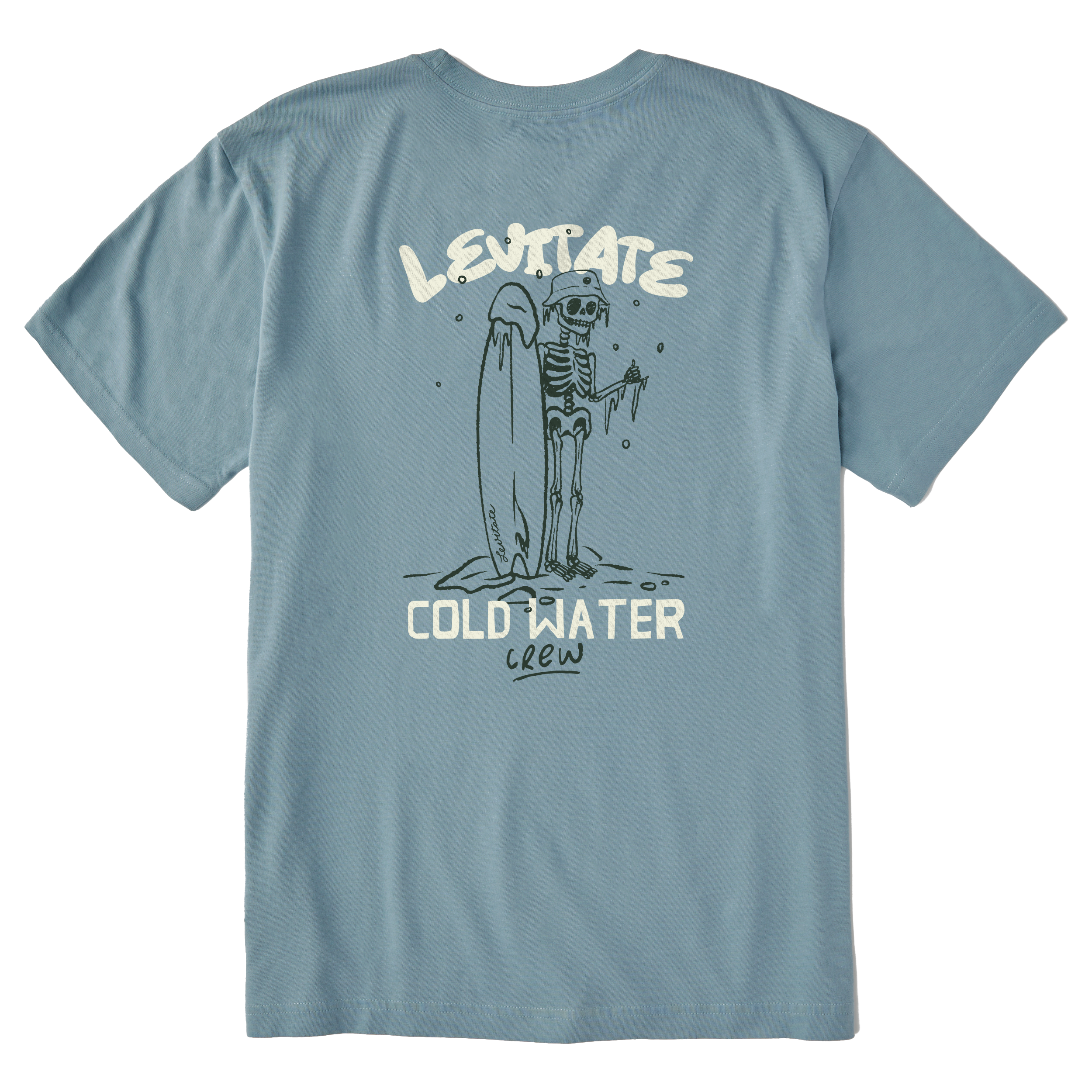 Men's Cold Water Crew Short Sleeve Premium Tee - Levitate
