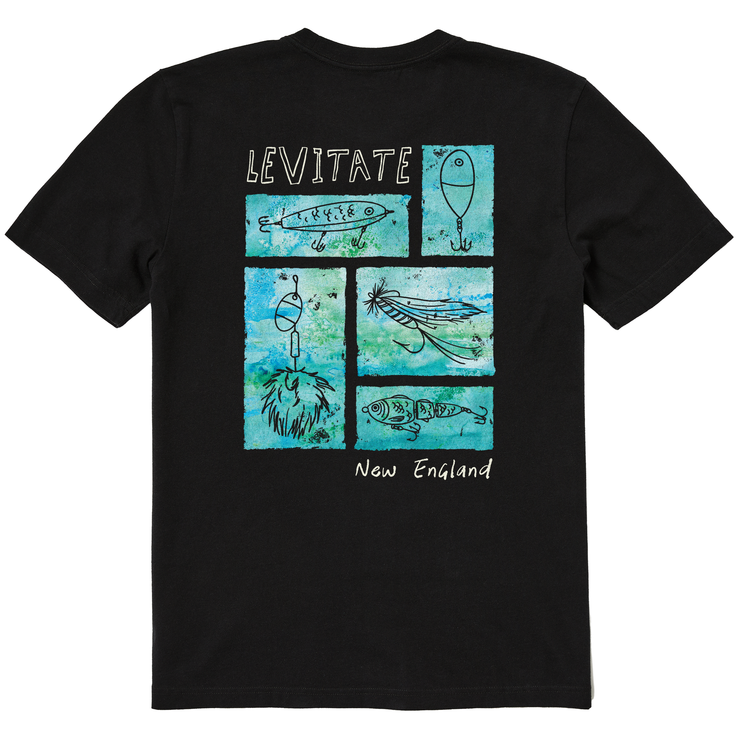 Men's Tacklebox Short Sleeve Premium Tee - Levitate