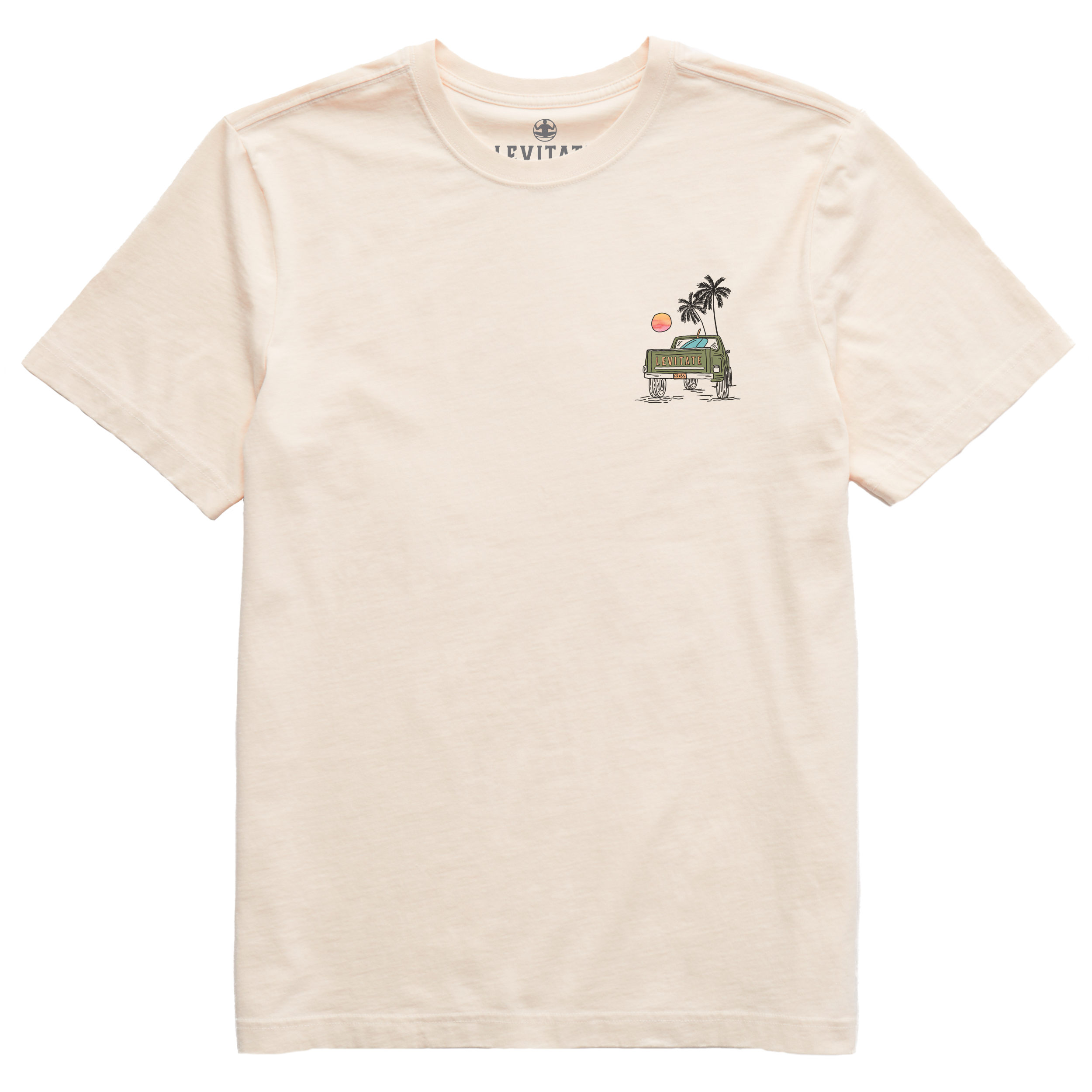Men's Sunset PickUp Short Sleeve Premium Tee - Levitate