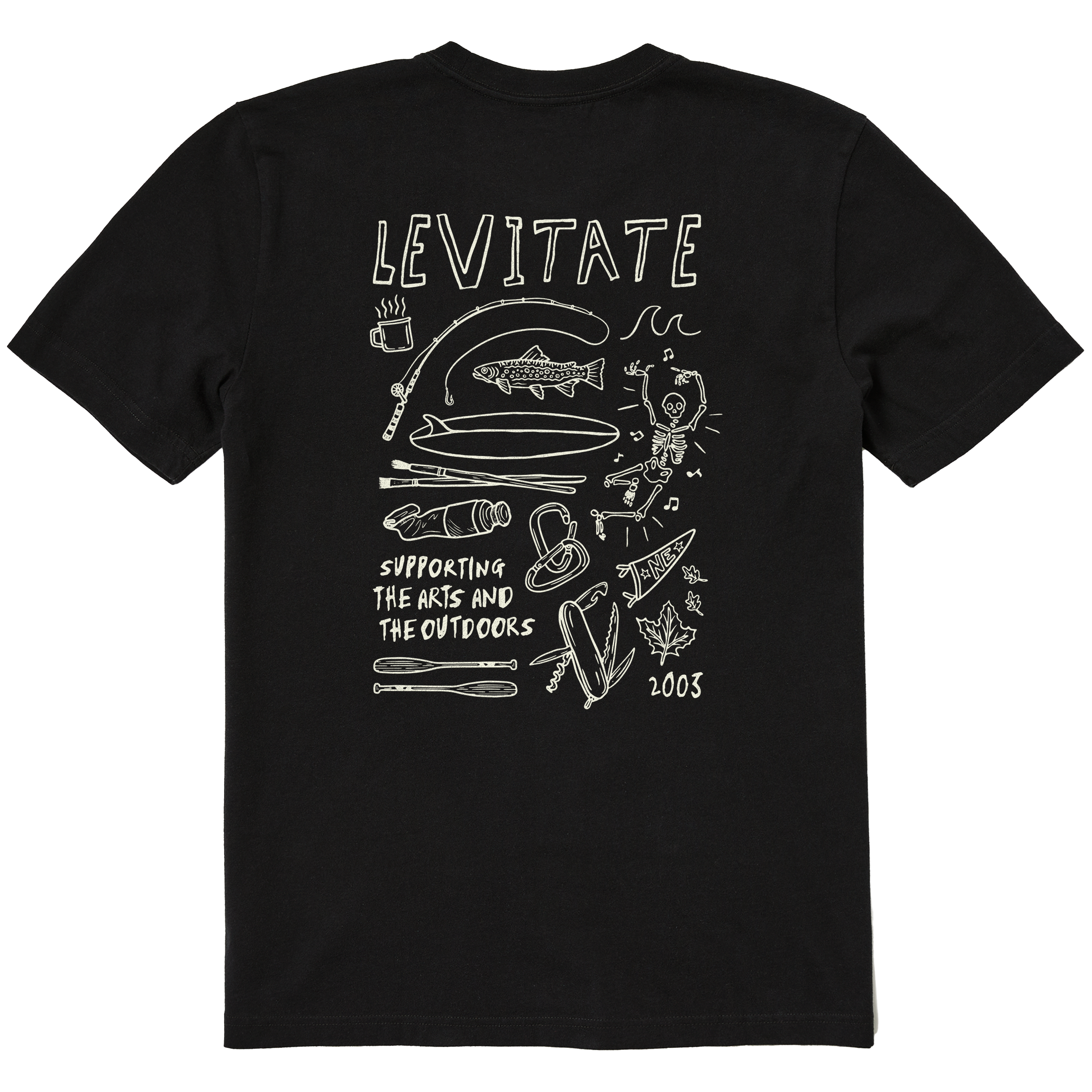 Men's Sketchbook Short Sleeve Premium Tee - Levitate