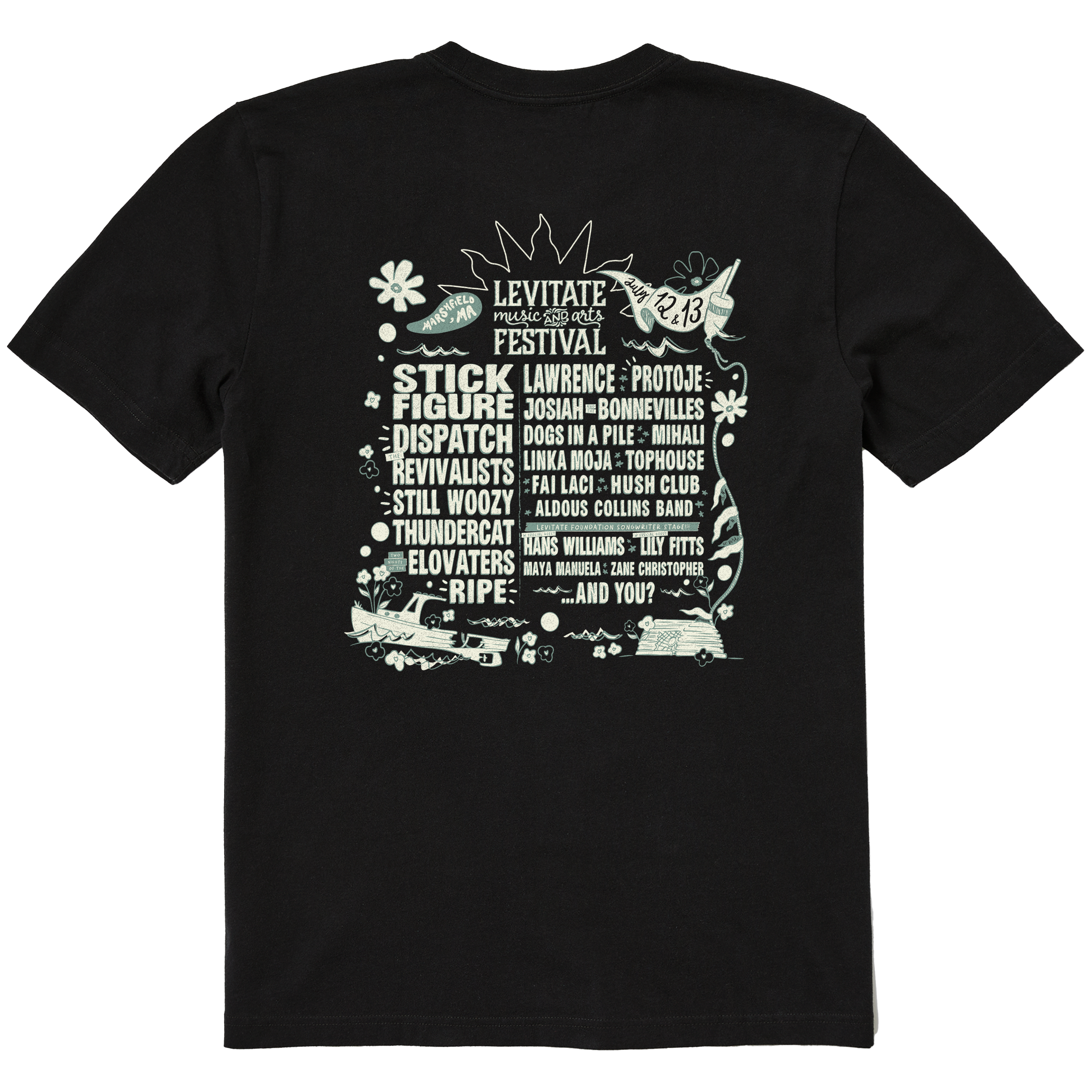 Men's 2025 LMF Poster Short Sleeve Premium Tee - Levitate