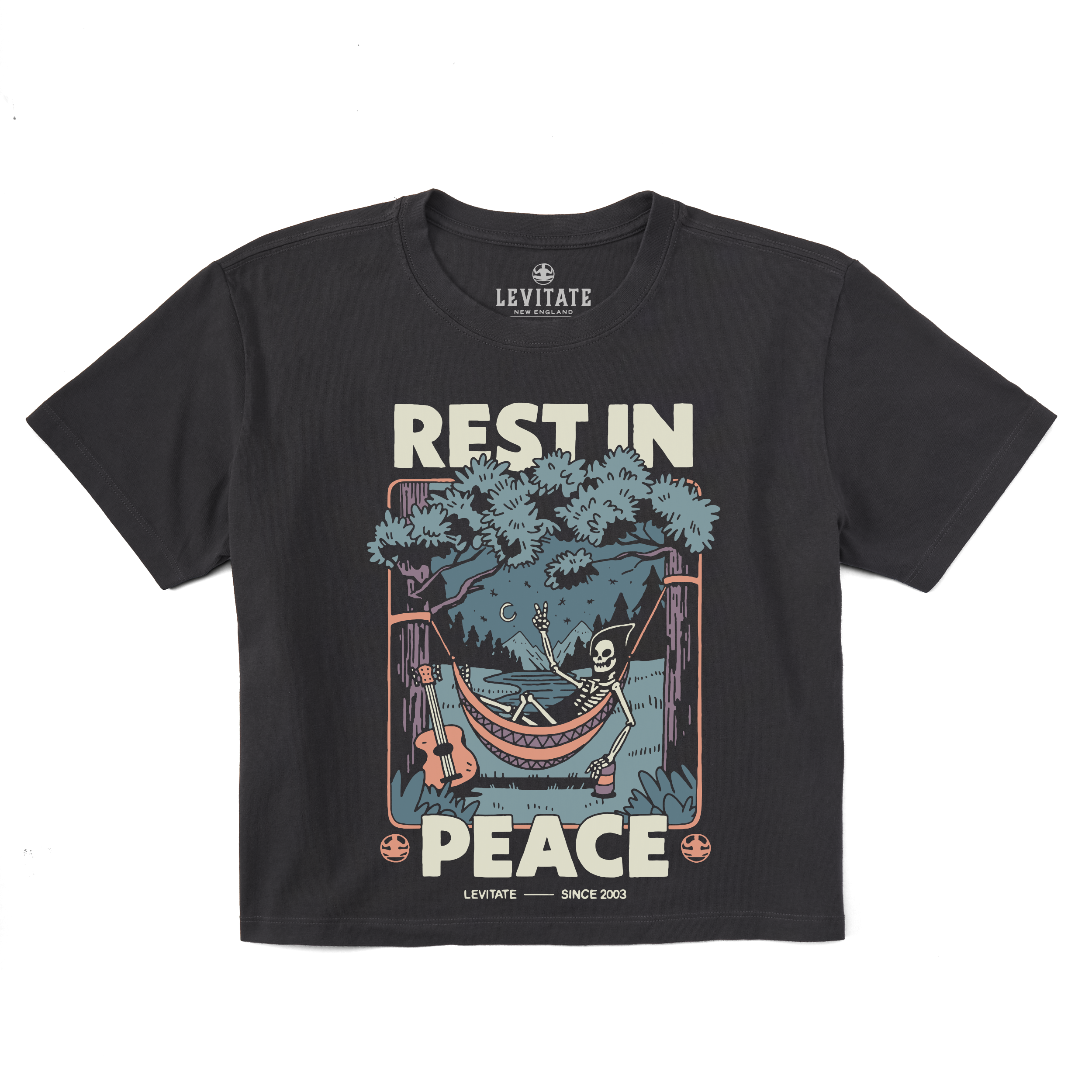 Women's Rest In Peace Short Sleeve Premium Tee - Levitate