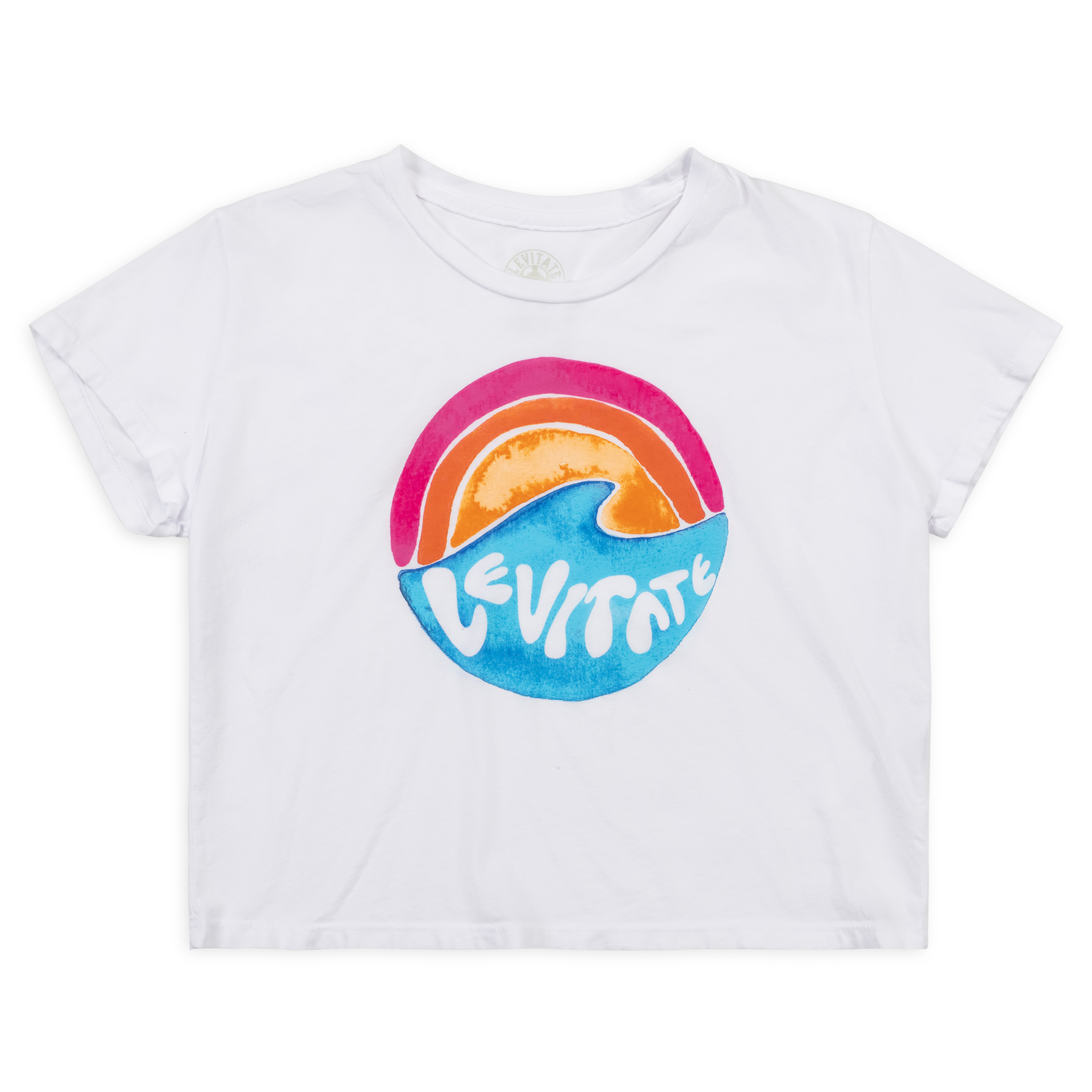 Rainbow Wave Crop - Levitate