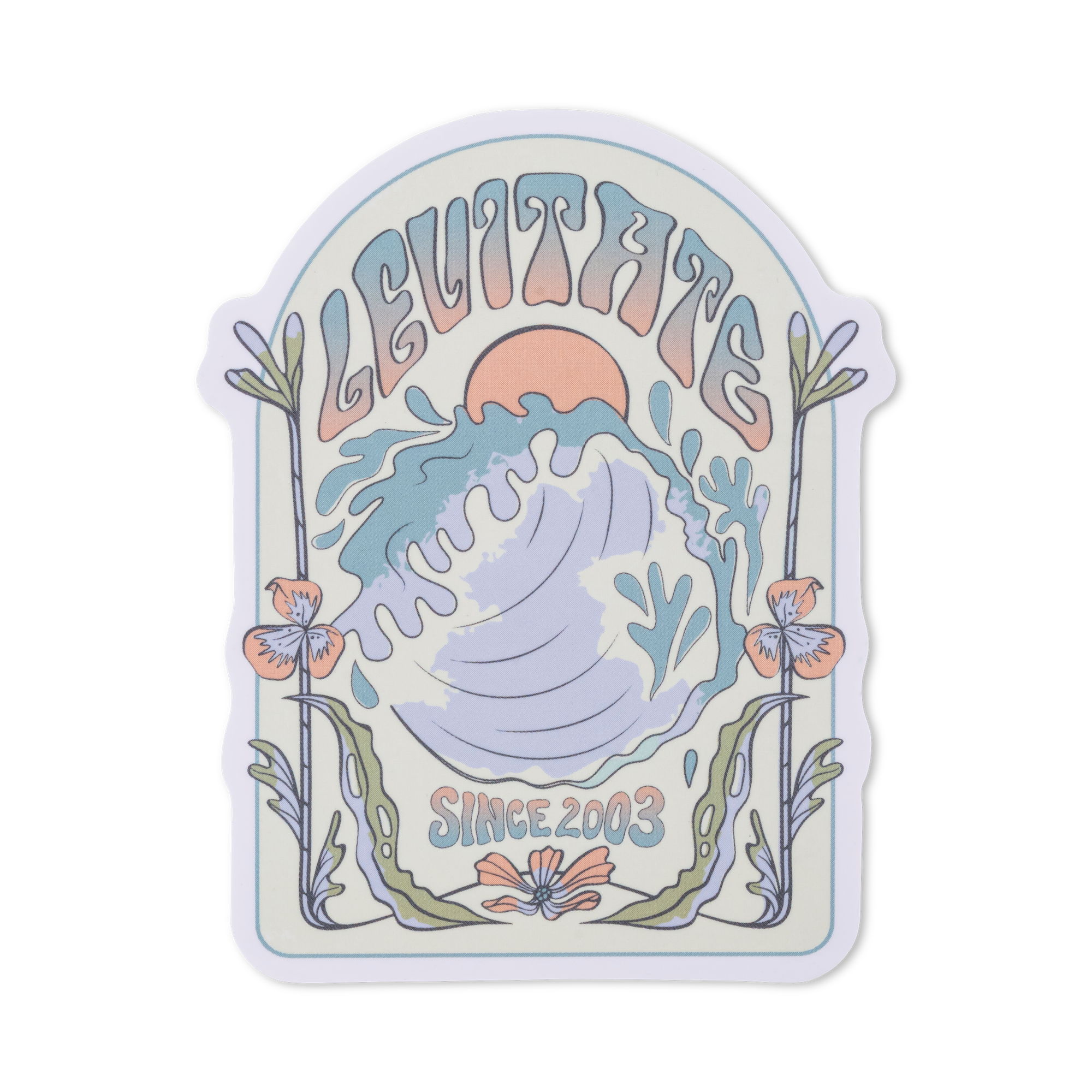 In The Curl Sticker - Levitate