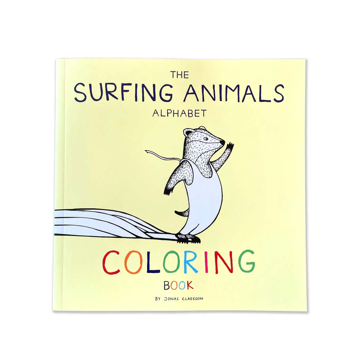 The Surfing Animals Alphabet Coloring Book - Levitate
