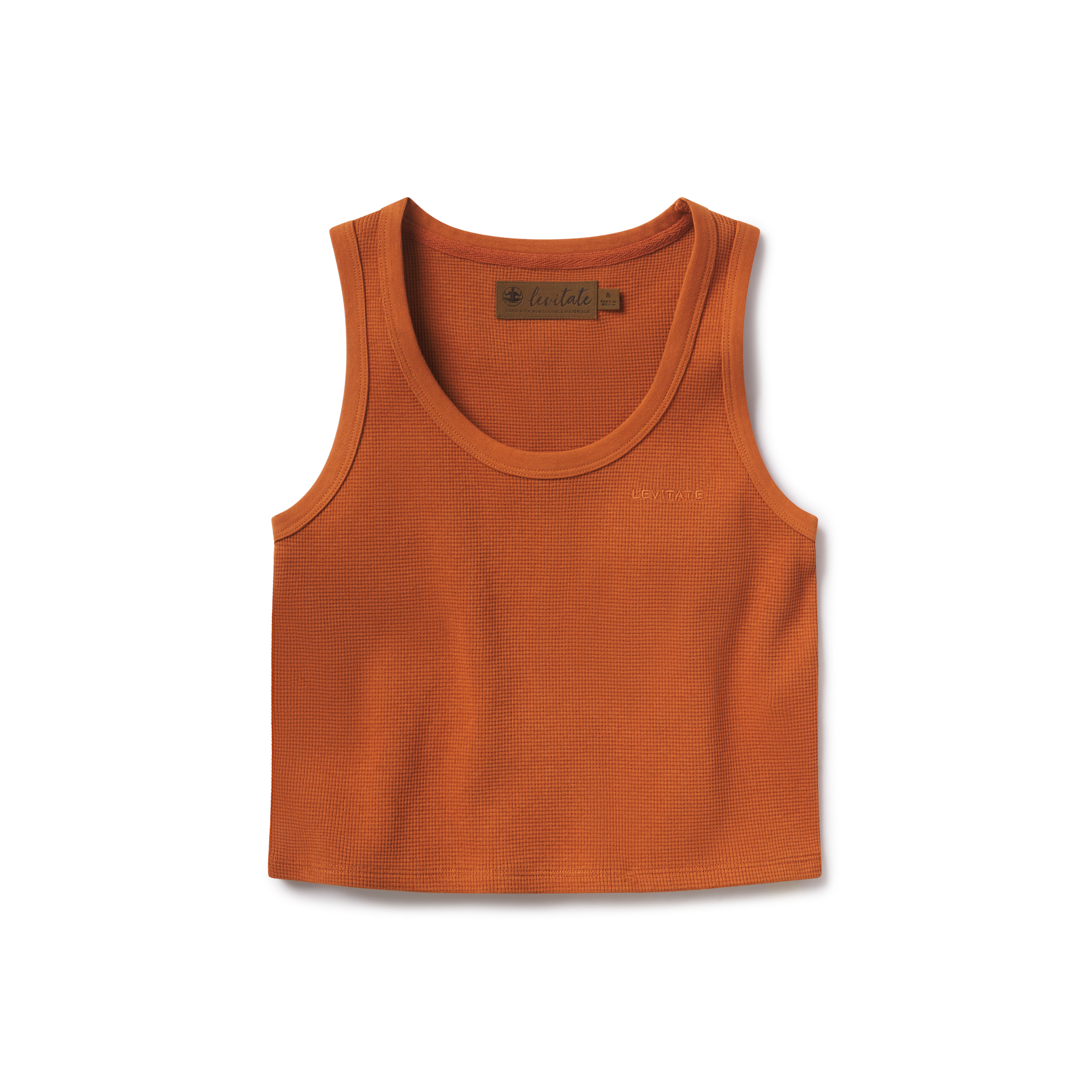 Women's Waffle Thermal Tank - Levitate