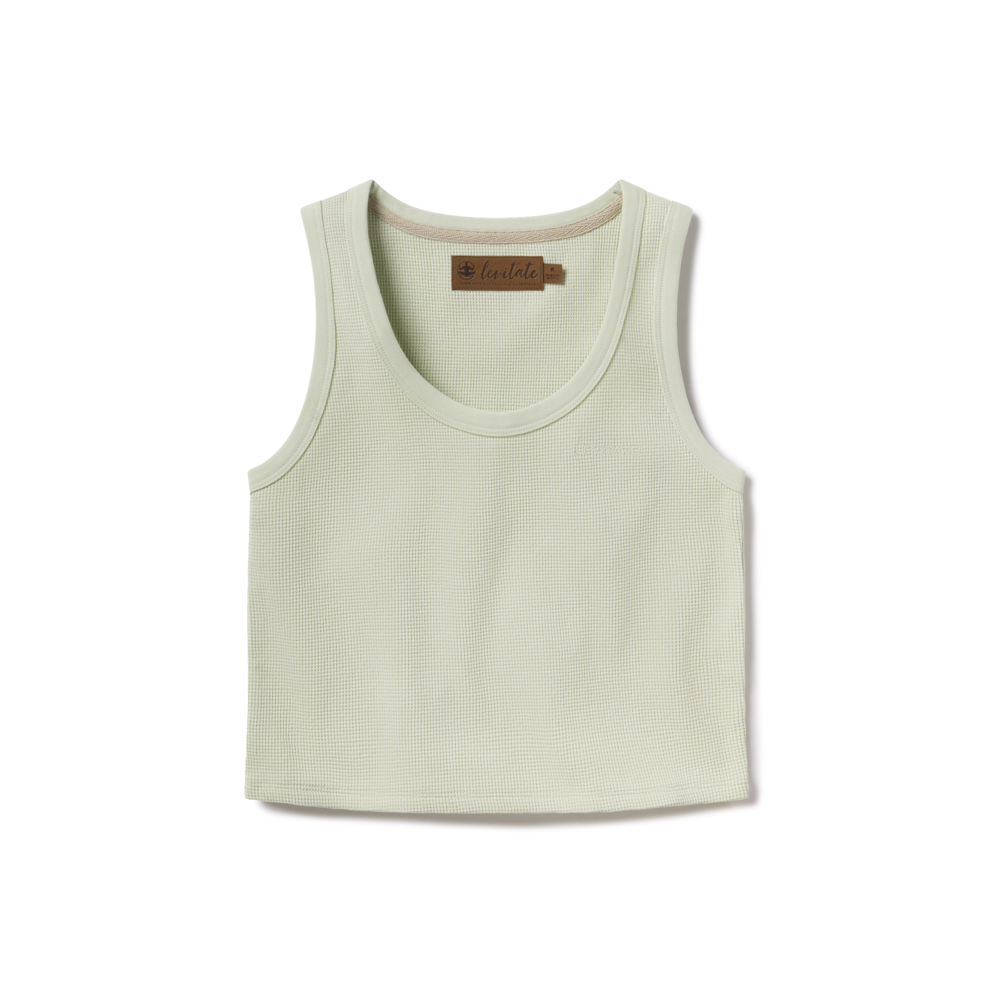Women's Waffle Thermal Tank - Levitate
