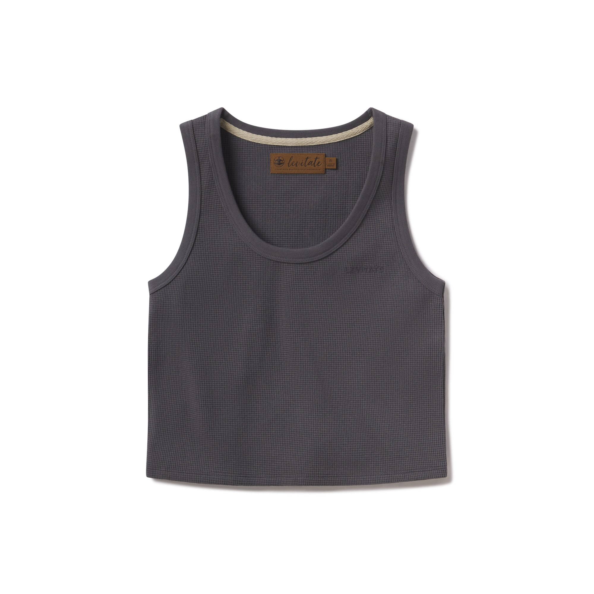 Women's Waffle Thermal Tank - Levitate