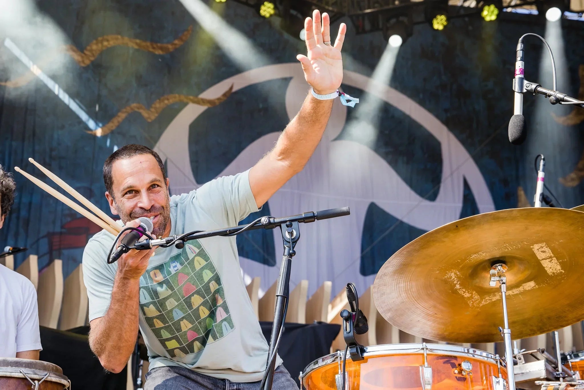 Backstage at Levitate Music Festival 2022 With Jack Johnson, Phil Lesh and Vulfpeck