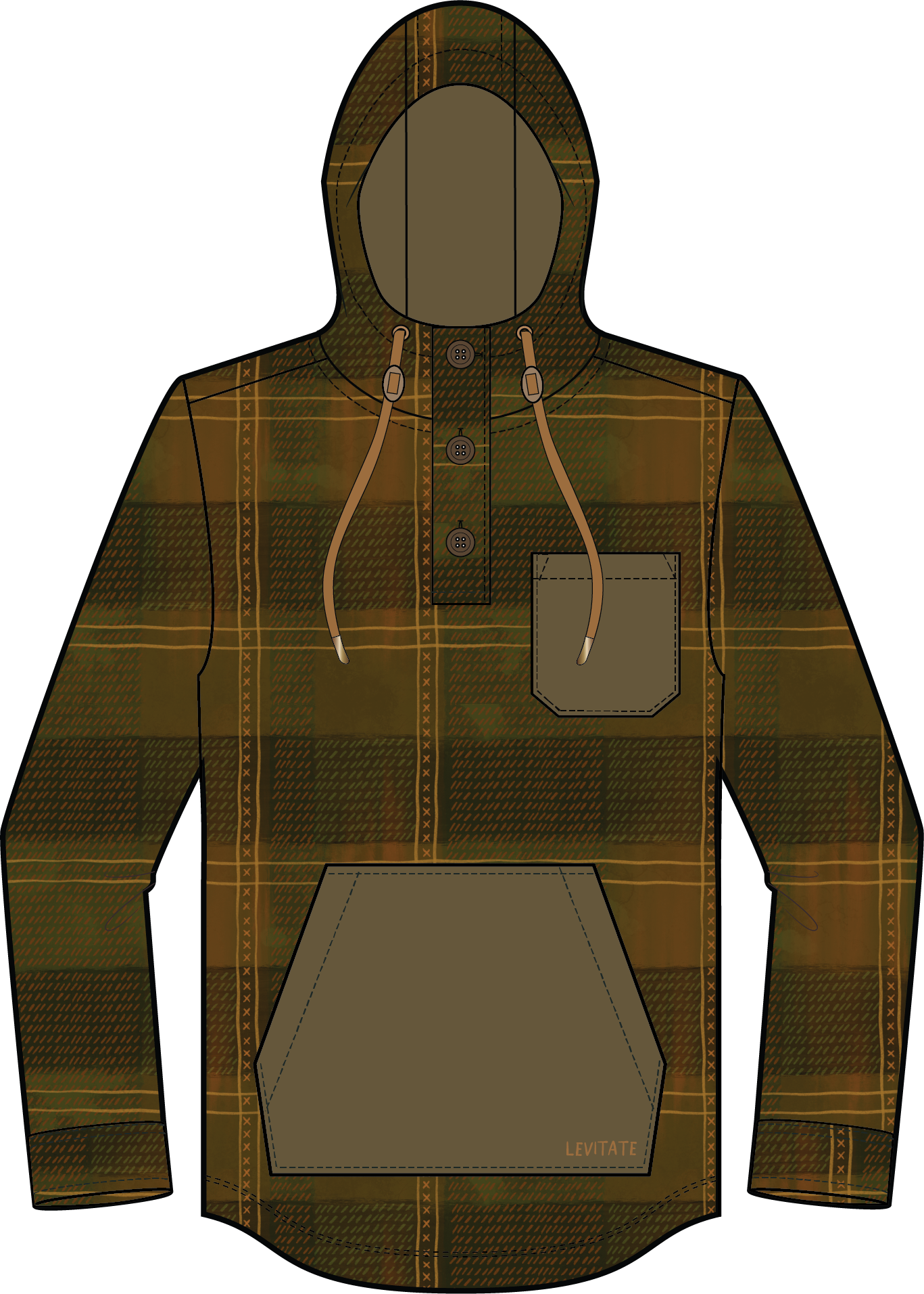 Men's Baja Pullover - Levitate