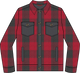 Craft Buffalo Check - Viking Red - Women's Adventure Trucker