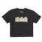 Black - Women's Kelpy Floral Short Sleeve Premium Tee