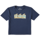 Delta Blue - Women's Kelpy Floral Short Sleeve Premium Tee