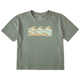 Eucalyptus - Women's Kelpy Floral Short Sleeve Premium Tee