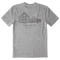 Medium Heather Grey - Men's Greenhouse Short Sleeve Premium Tee
