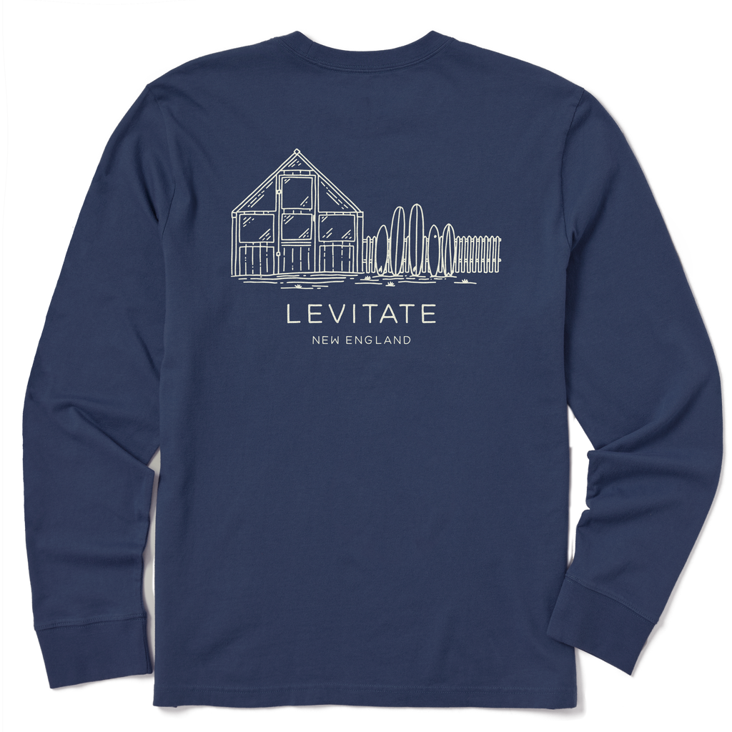 Men's Greenhouse Long Sleeve Premium Tee - Levitate