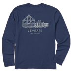 Men's Greenhouse Long Sleeve Premium Tee - Levitate