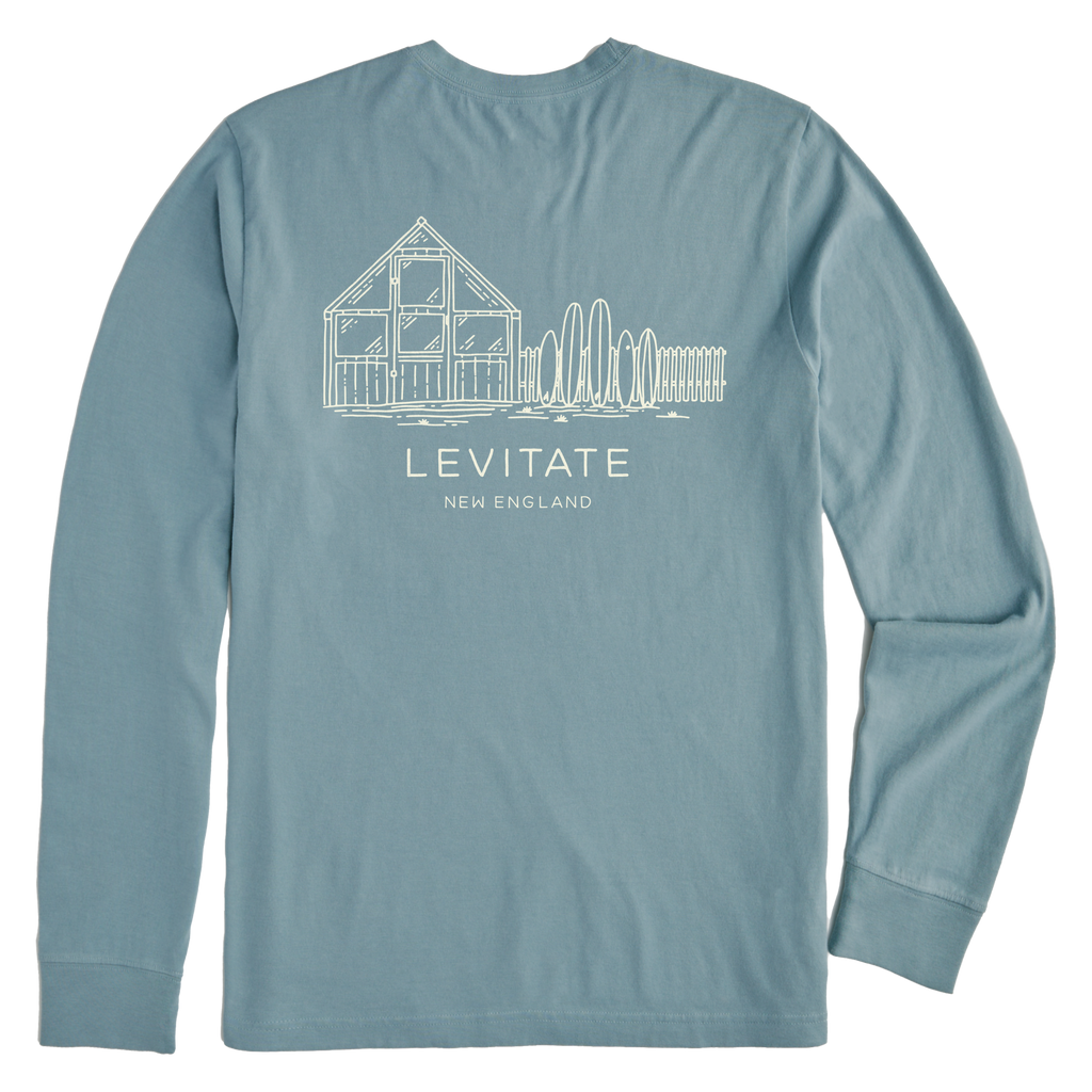 Men's Greenhouse Long Sleeve Premium Tee - Levitate
