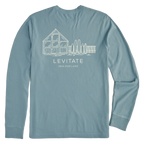 Men's Greenhouse Long Sleeve Premium Tee - Levitate