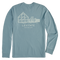 Walden Blue - Men's Greenhouse Long Sleeve Premium Tee