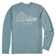 Walden Blue - Men's Greenhouse Long Sleeve Premium Tee