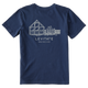 Delta Blue - Kid's Greenhouse Short Sleeve Premium Tee