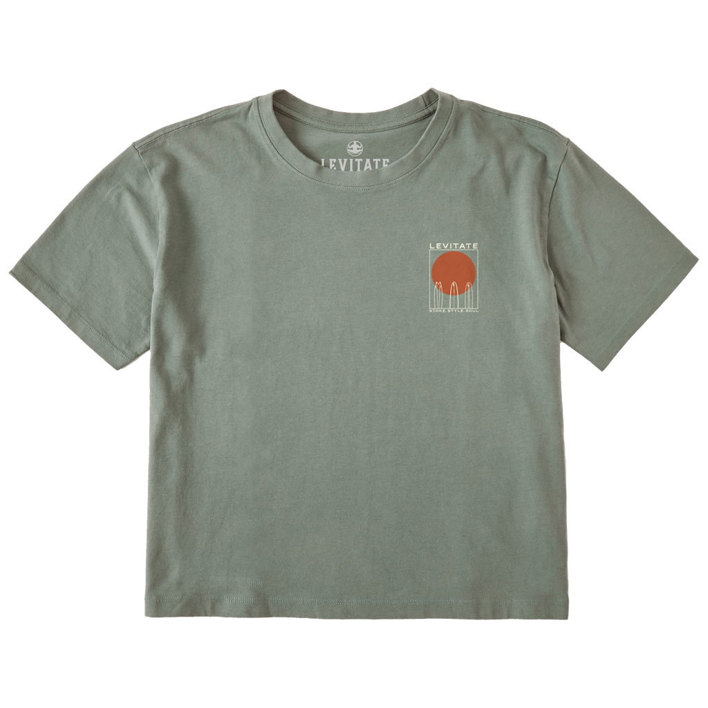 Women's Quiver Surf Short Sleeve Premium Tee - Levitate