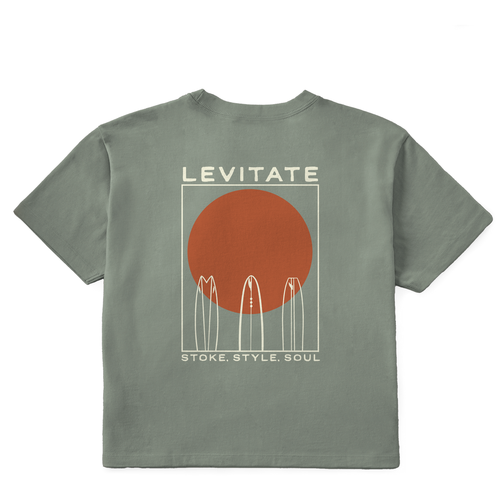 Women's Quiver Surf Short Sleeve Premium Tee - Levitate