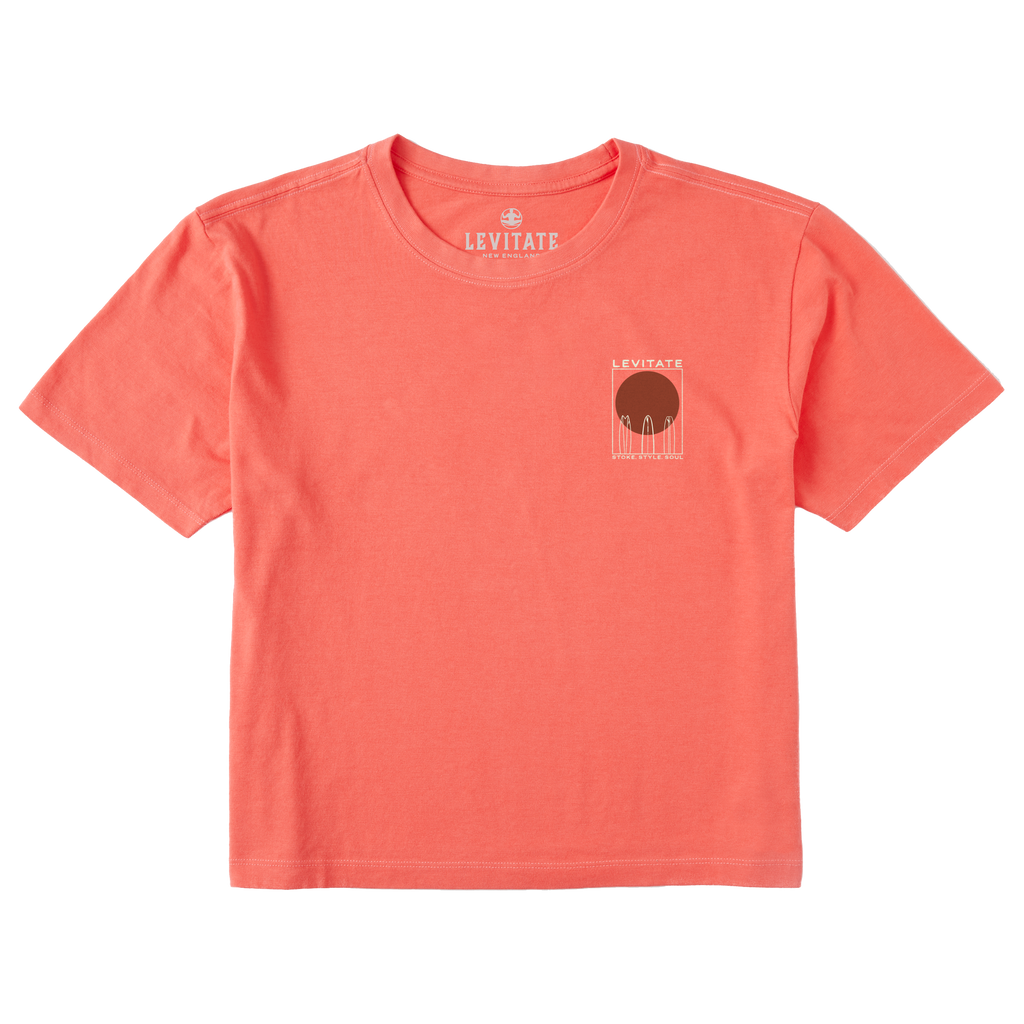 Women's Quiver Surf Short Sleeve Premium Tee - Levitate