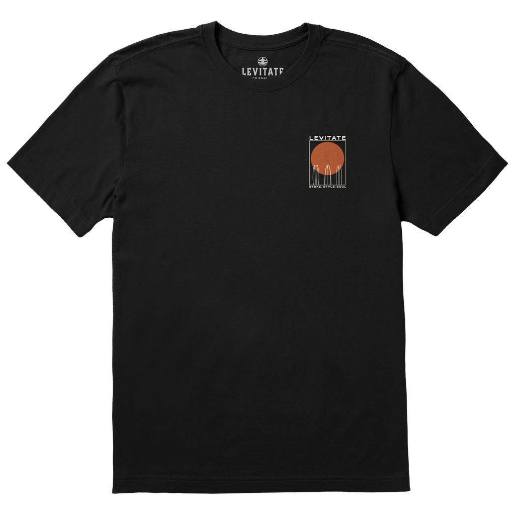 Men's Quiver Surf Short Sleeve Premium Tee - Levitate