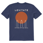 Men's Quiver Surf Short Sleeve Premium Tee - Levitate