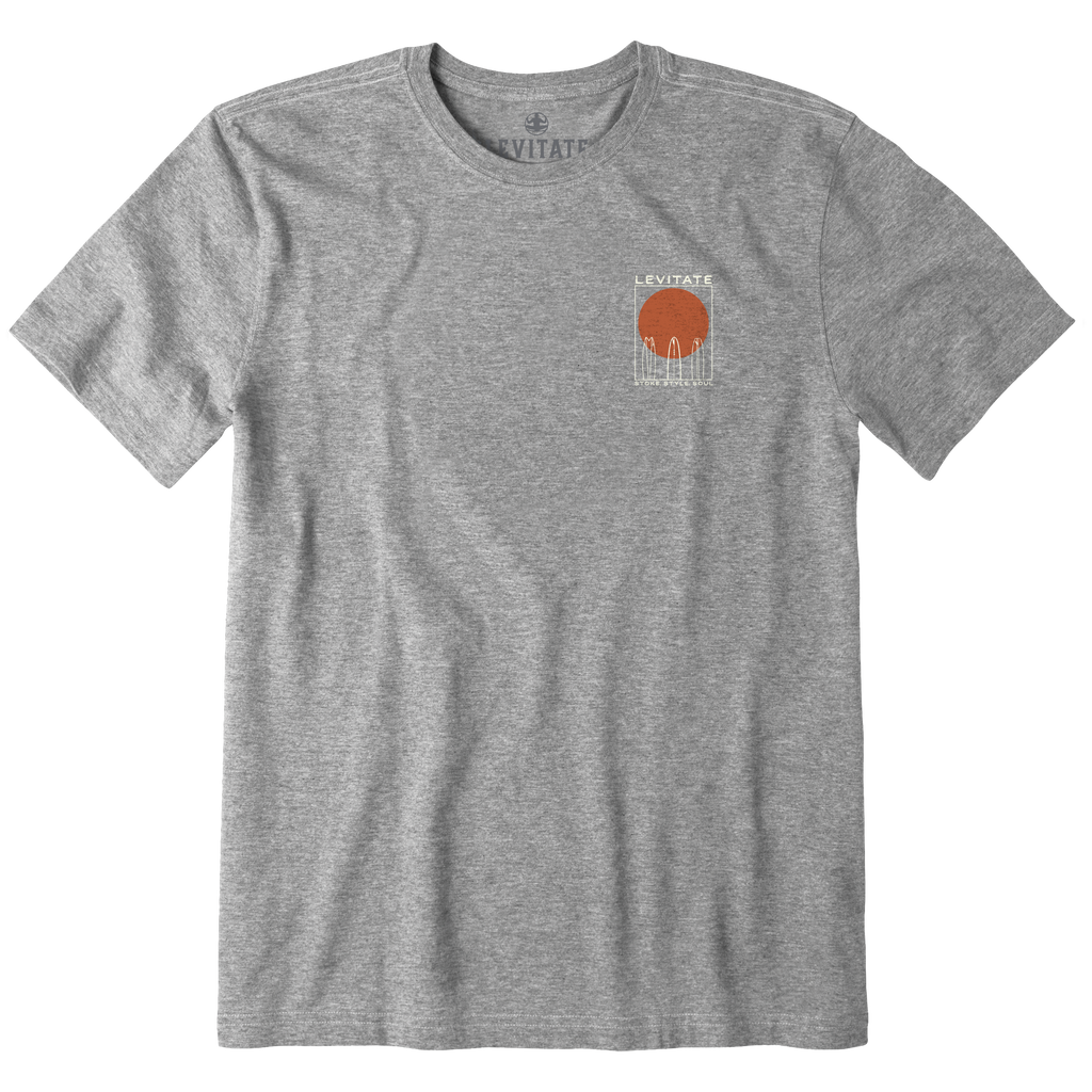 Men's Quiver Surf Short Sleeve Premium Tee - Levitate