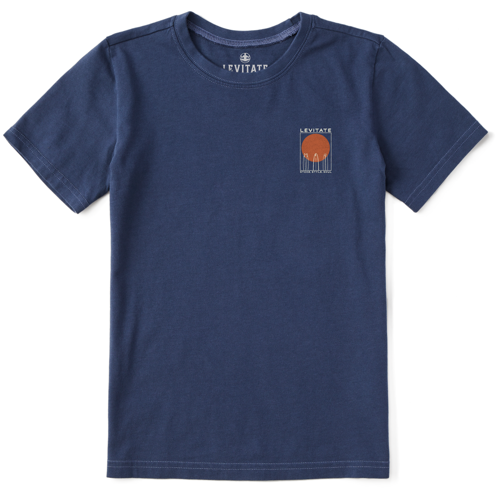 Kid's Quiver Surf Short Sleeve Premium Tee - Levitate