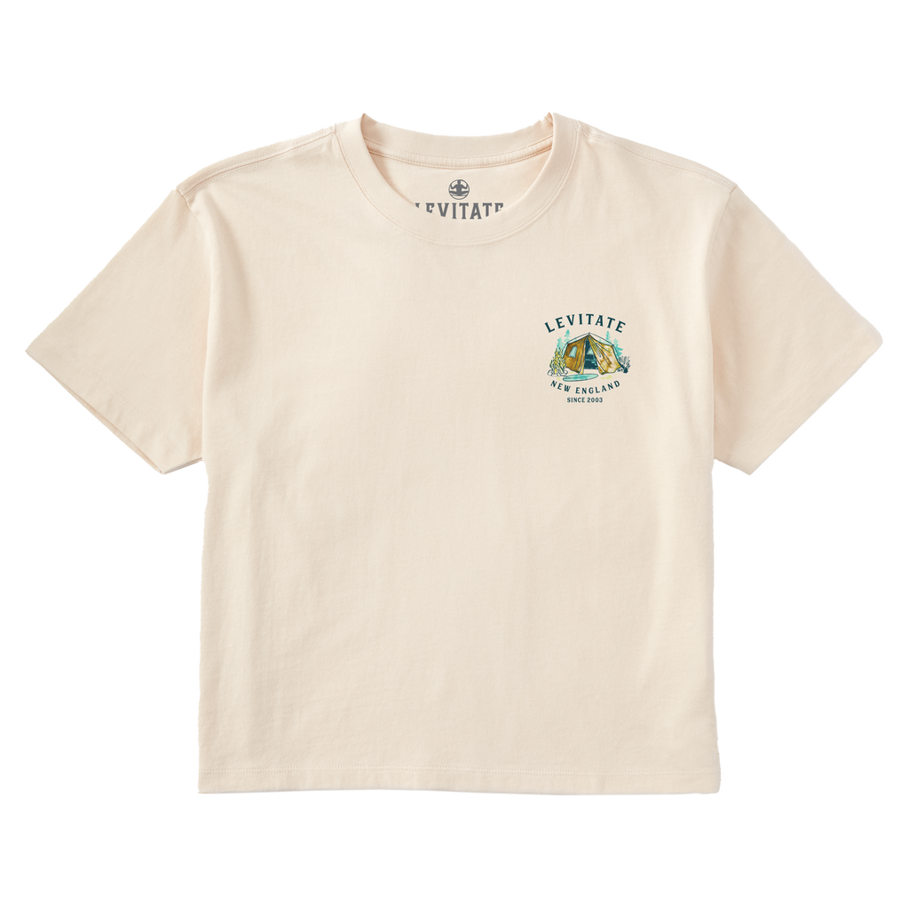Women's Trippy Camp Short Sleeve Premium Tee - Levitate